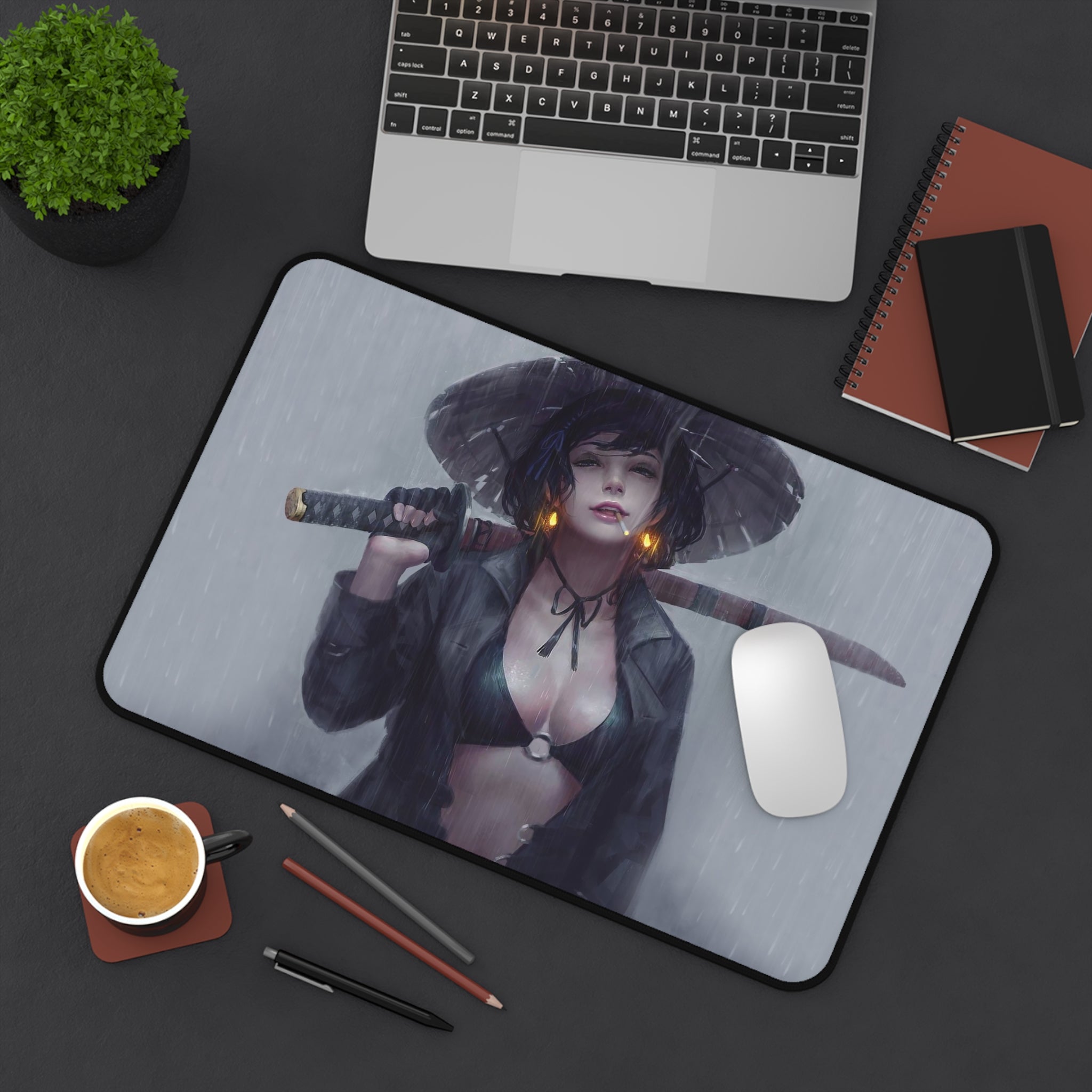 anime-samurai-girl-warrior-mouse-pad-japanese-katana-samurai-warrior-desk-mat-japanese-anime-girl-samurai-desk-pad-anime-love