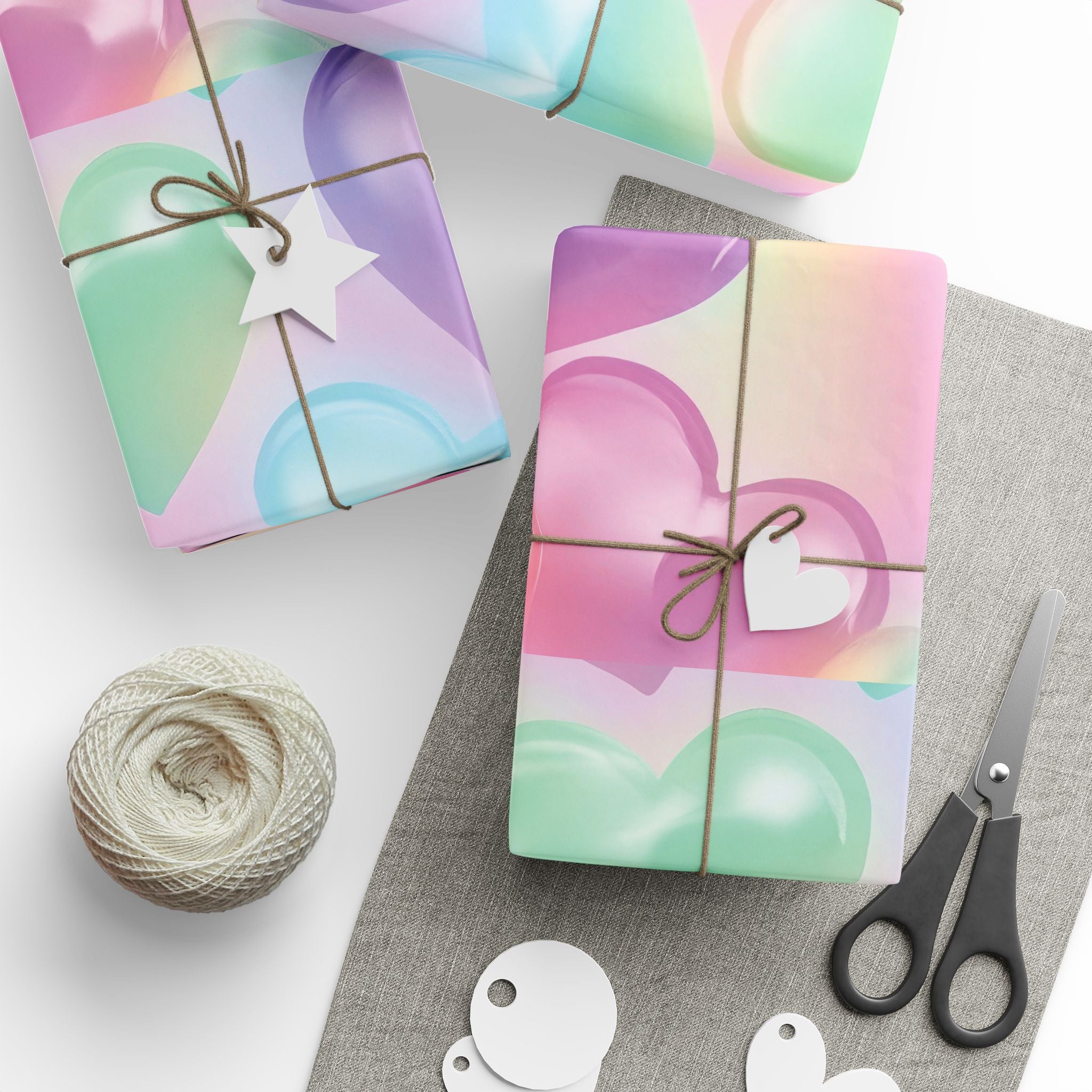 heart-gift-wrapping-papers-pink-glittery-gift-wrap-roll-for-birthdays-weddings-christmas-party-supplies-crafting-diy-projects