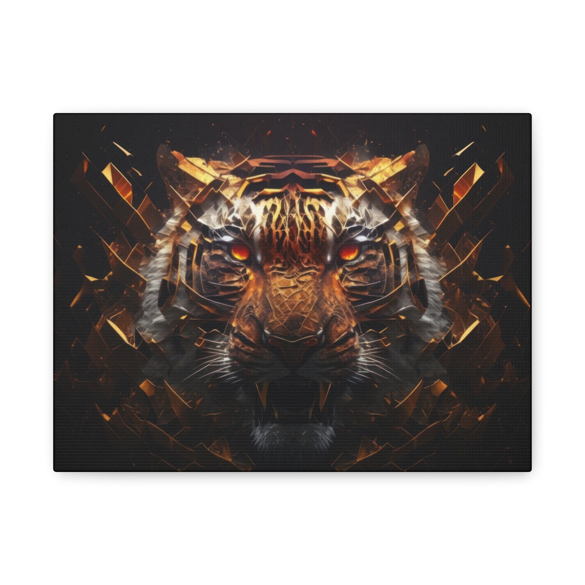 canvas-print-tiger-face-predator-fantasy-art-home-living-room-decor-matte-stretched-wall-art-animal-art-tiger-canvas