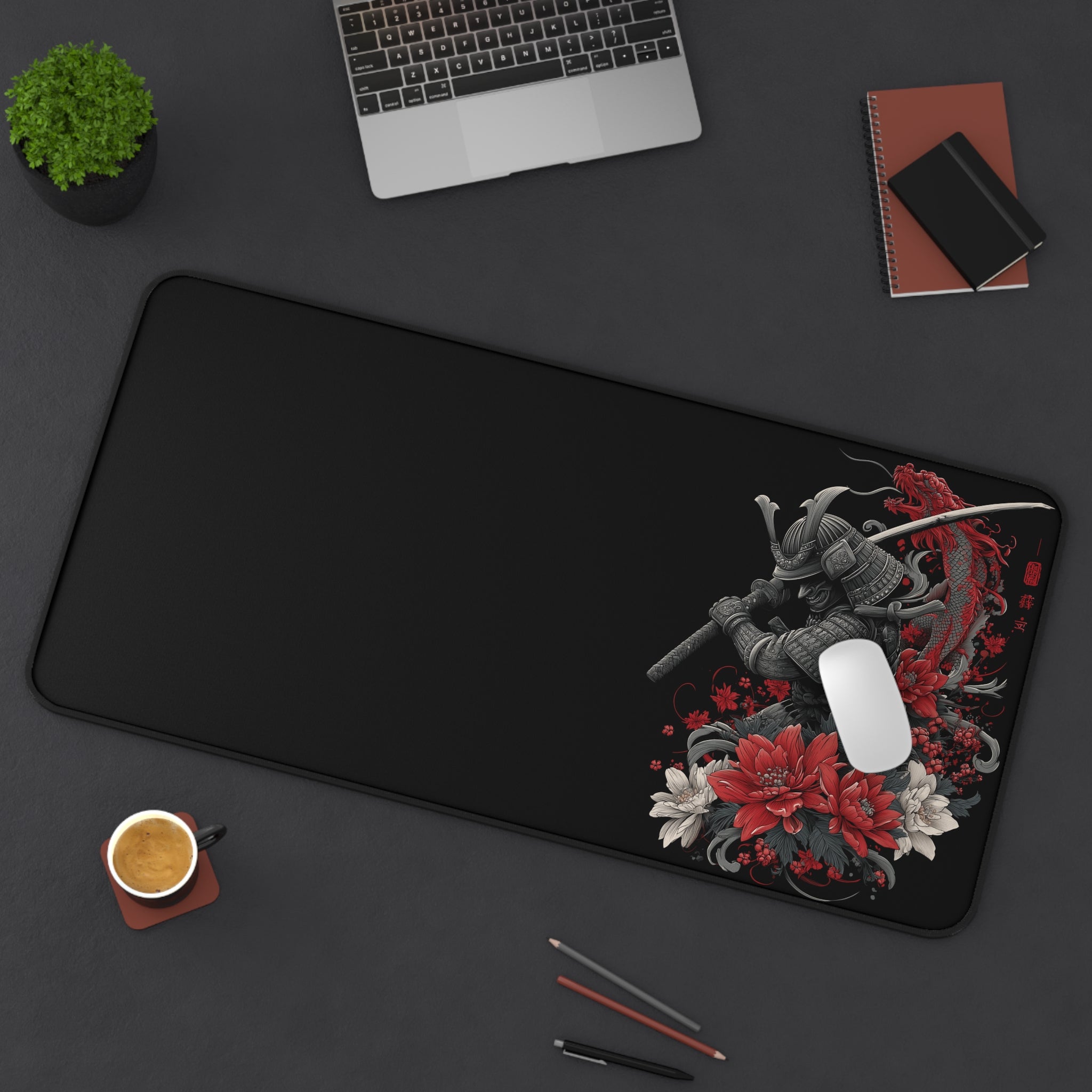 samurai-warrior-mouse-pad-japanese-katana-samurai-warrior-desk-mat-elegant-design-japanese-anime-samurai-desk-pad