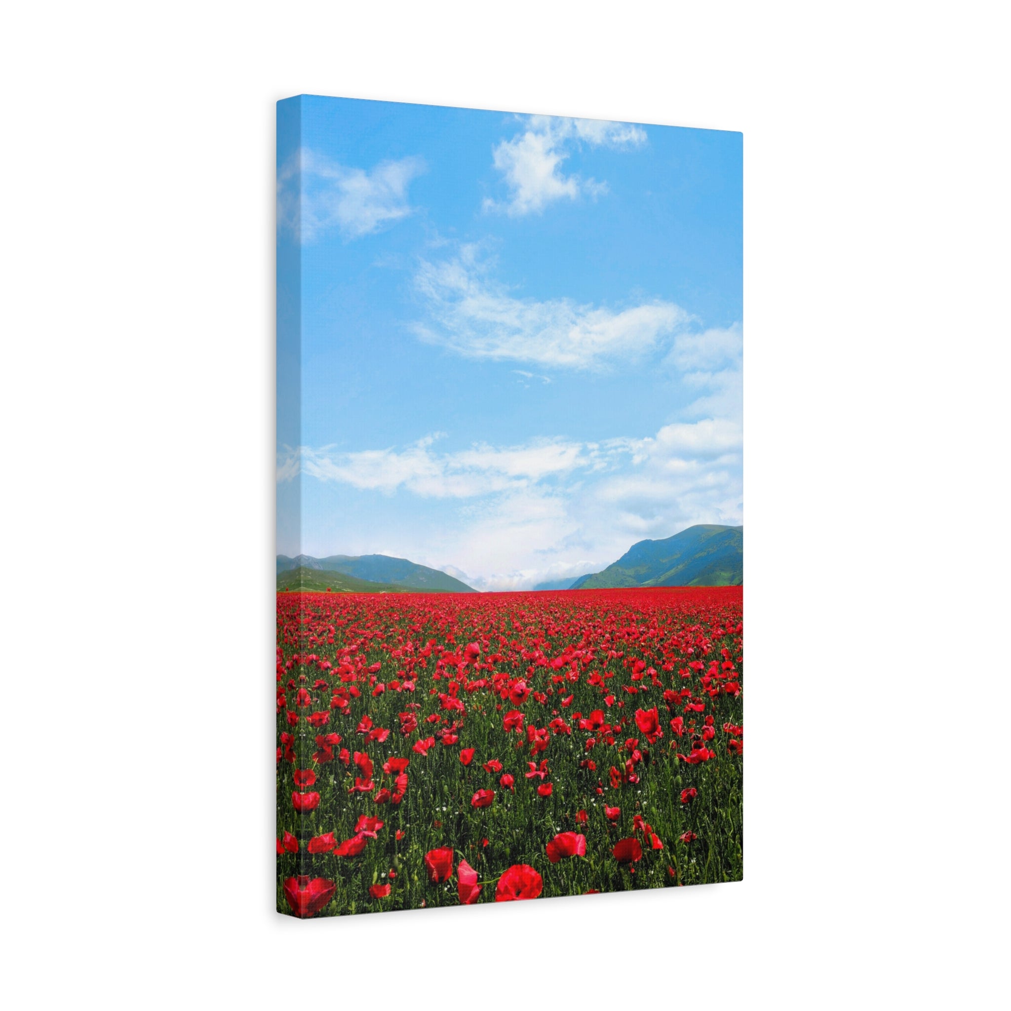 canvas-wall-art-red-poppy-flower-print-spring-floral-decor-matte-stretched-1-25-inch-home-office-decoration