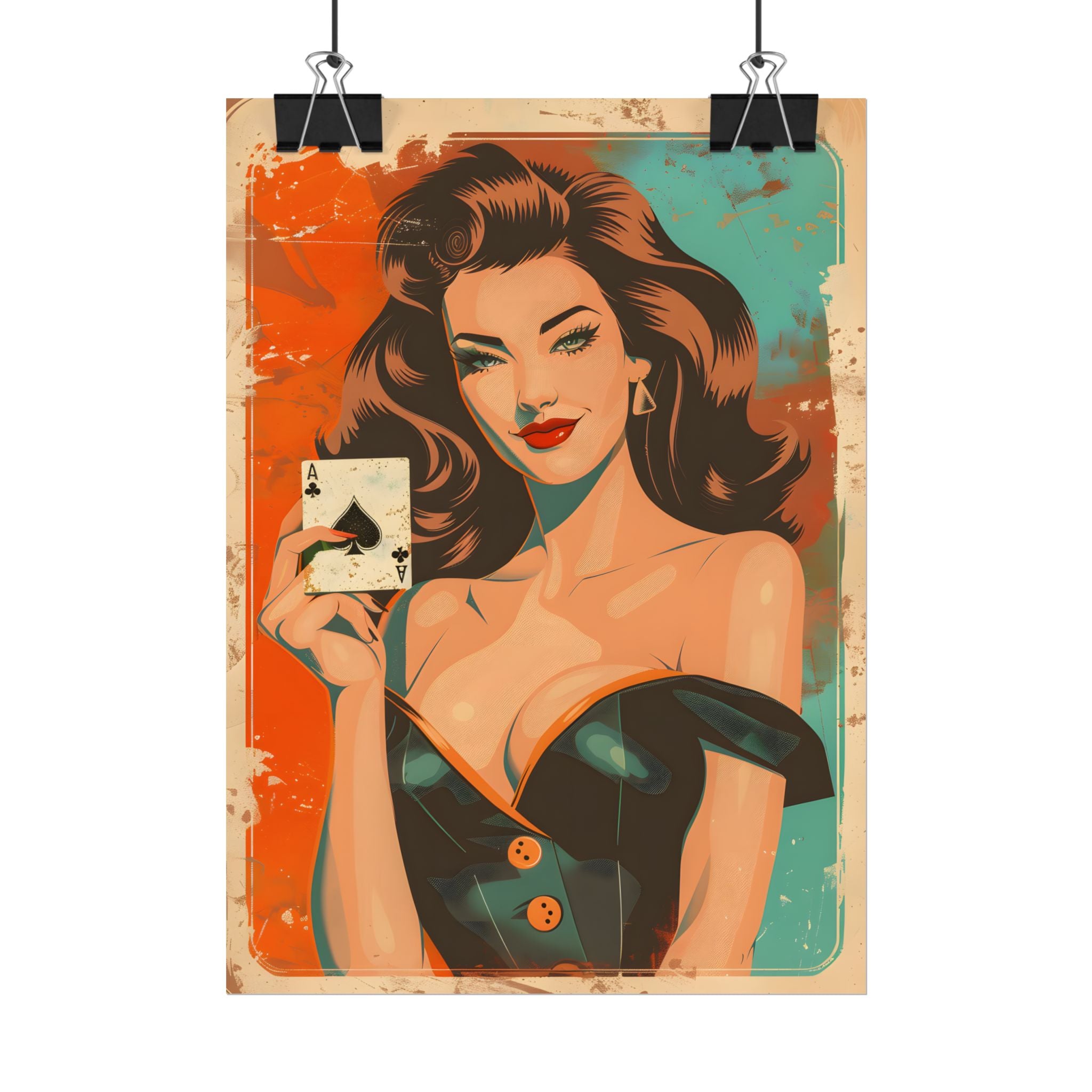 vintage-pin-up-girl-poster-print-ace-of-spades-playing-card-poster-wall-art-retro-pinup-poster-pin-up-illustration-wall-decor