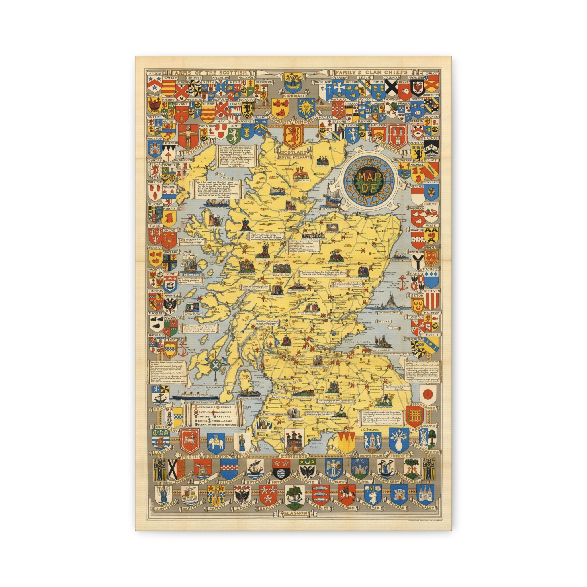 canvas-print-historical-map-of-scotland-vintage-retro-wall-art-matte-stretched-decor-scottish-map-poster-old-map-artwork-scot