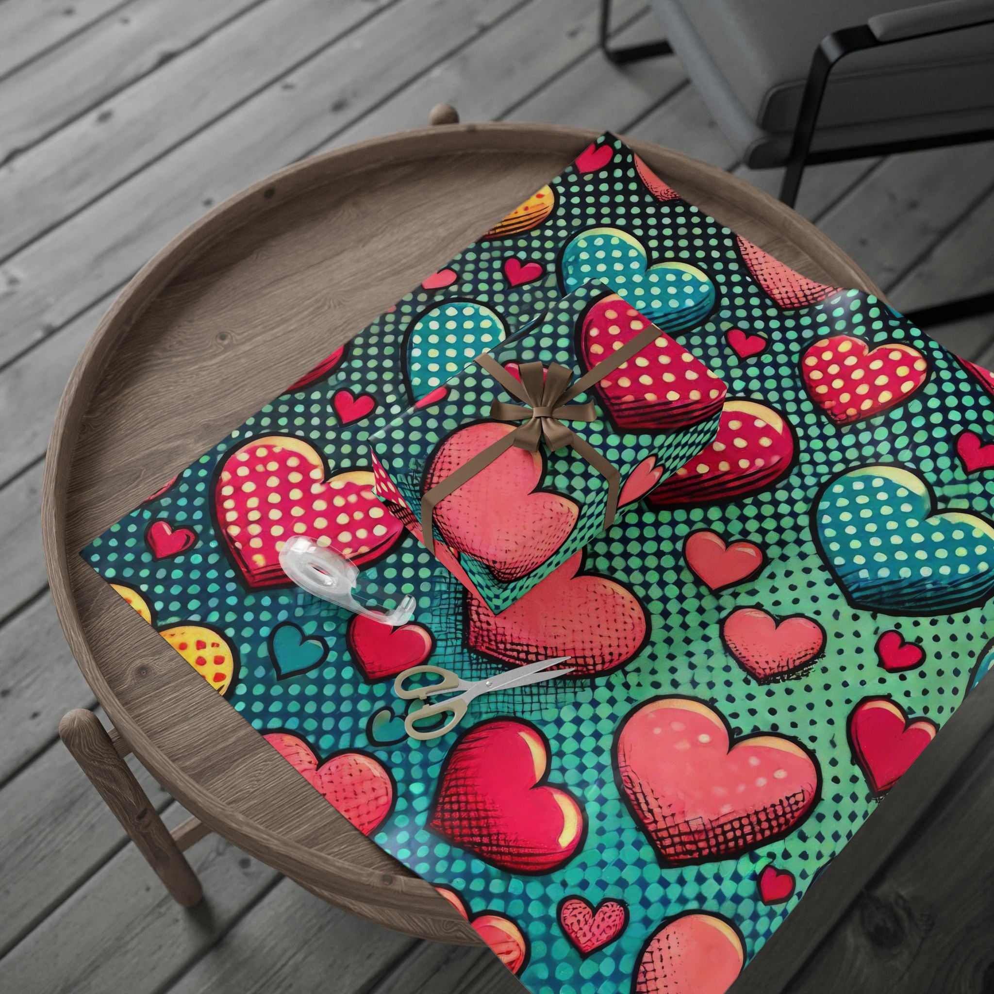 valentines-day-pop-art-gift-wrapping-papers-v-day-gift-wrap-roll-heart-love-pattern-romantic-present-packaging-anniversary-bi