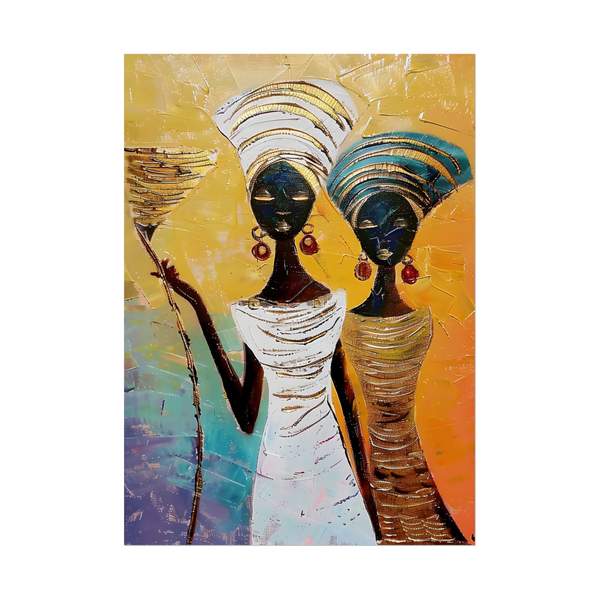 traditional-african-woman-poster-print-african-portrait-afrocentric-home-decor-tribal-art-african-american-art-ethnic-wall-de