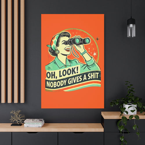 canvas-wall-art-funny-retro-woman-humorous-home-decor-matte-stretched-print-gift-for-her-vintage-style-poster-unique-wall