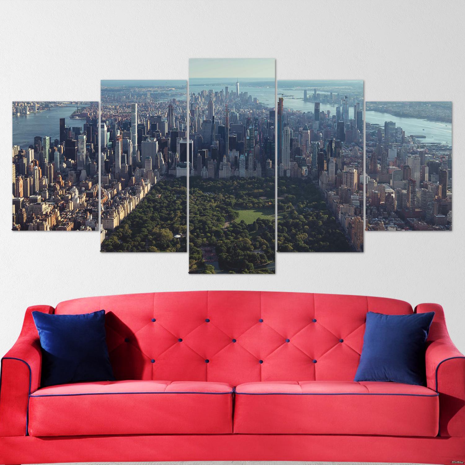 new-york-5-piece-canvas-wall-art-new-york-scenery-art-nyc-canvas-print-city-landscape-5-panel-new-york-canvas-print-home-deco