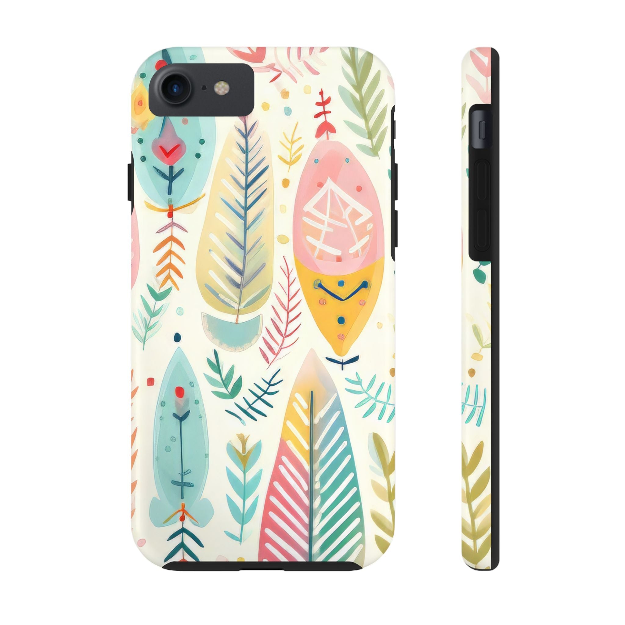 boho-floral-pastel-iphone-tough-case-protective-iphone-cover-artistic-iphone-case-stylish-tech-accessory-unique-gift-iphone-c