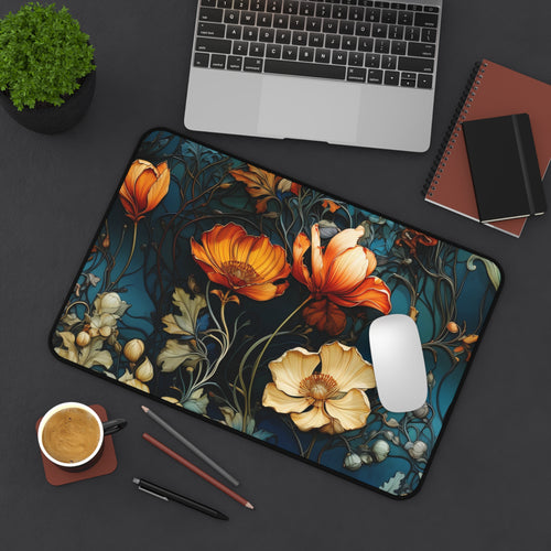 textured-art-nouveau-blue-orange-floral-desk-pad-large-mouse-pad-for-computer-elegant-vintage-workspace-decor-non-slip
