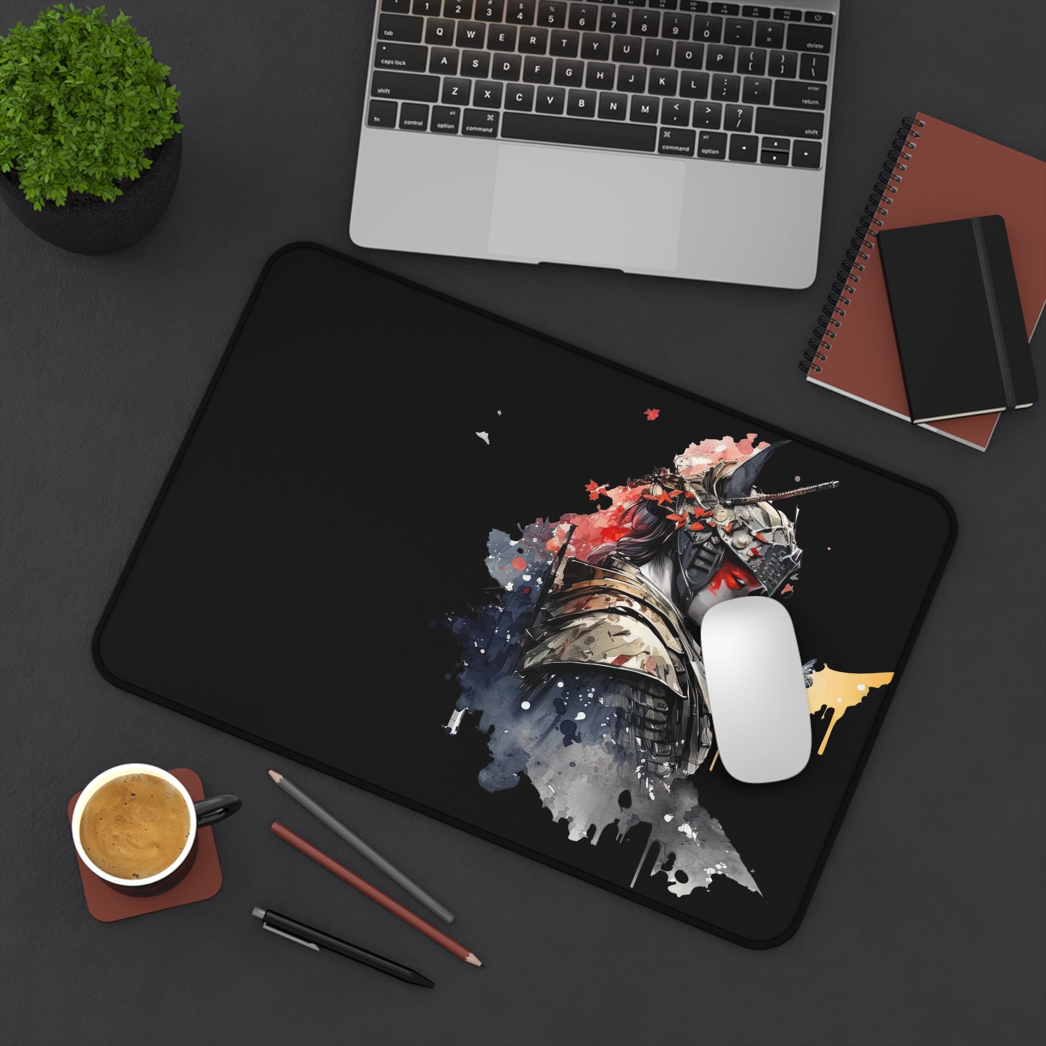 japanese-samurai-watercolor-mousepad-yellow-desk-mat-desk-pad-for-home-office-large-gaming-work-desk-large-keyboard-mat-gift-
