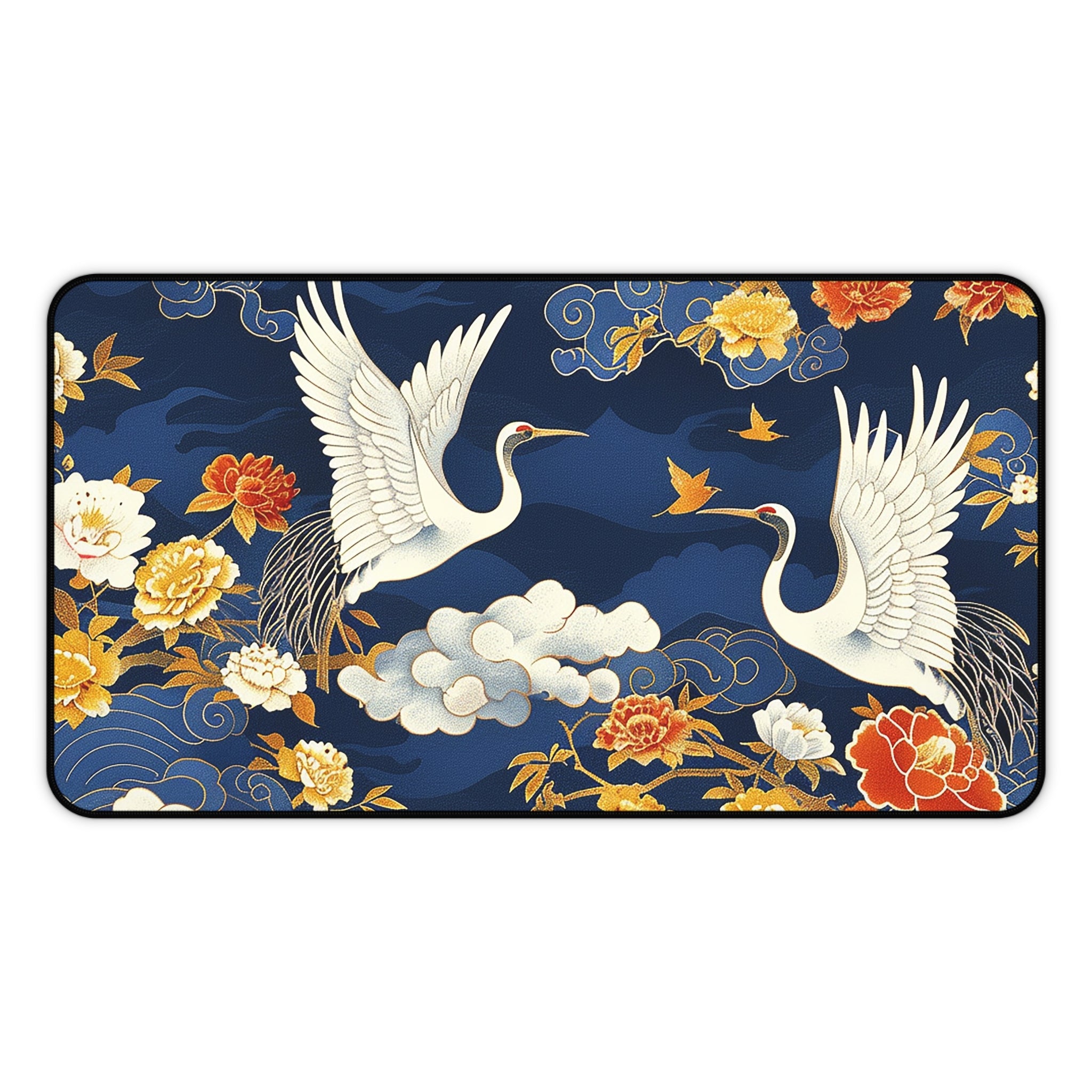 japanese-cranes-art-desk-mat-mousepad-desk-pad-for-home-office-white-asian-crane-design-gift-for-bird-lovers-office-decor-wor