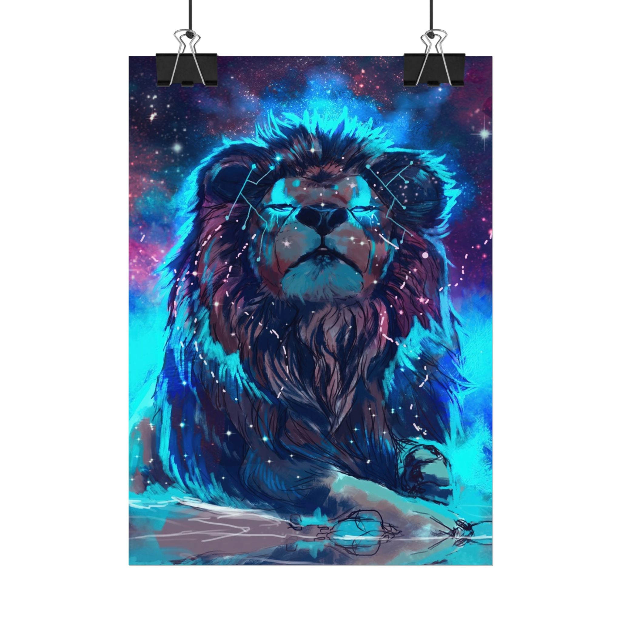 poster-print-lion-wall-art-fantasy-leon-living-room-decor-lion-wall-decor-lion-poster-jungle-animal-art-print-wildlife-safari