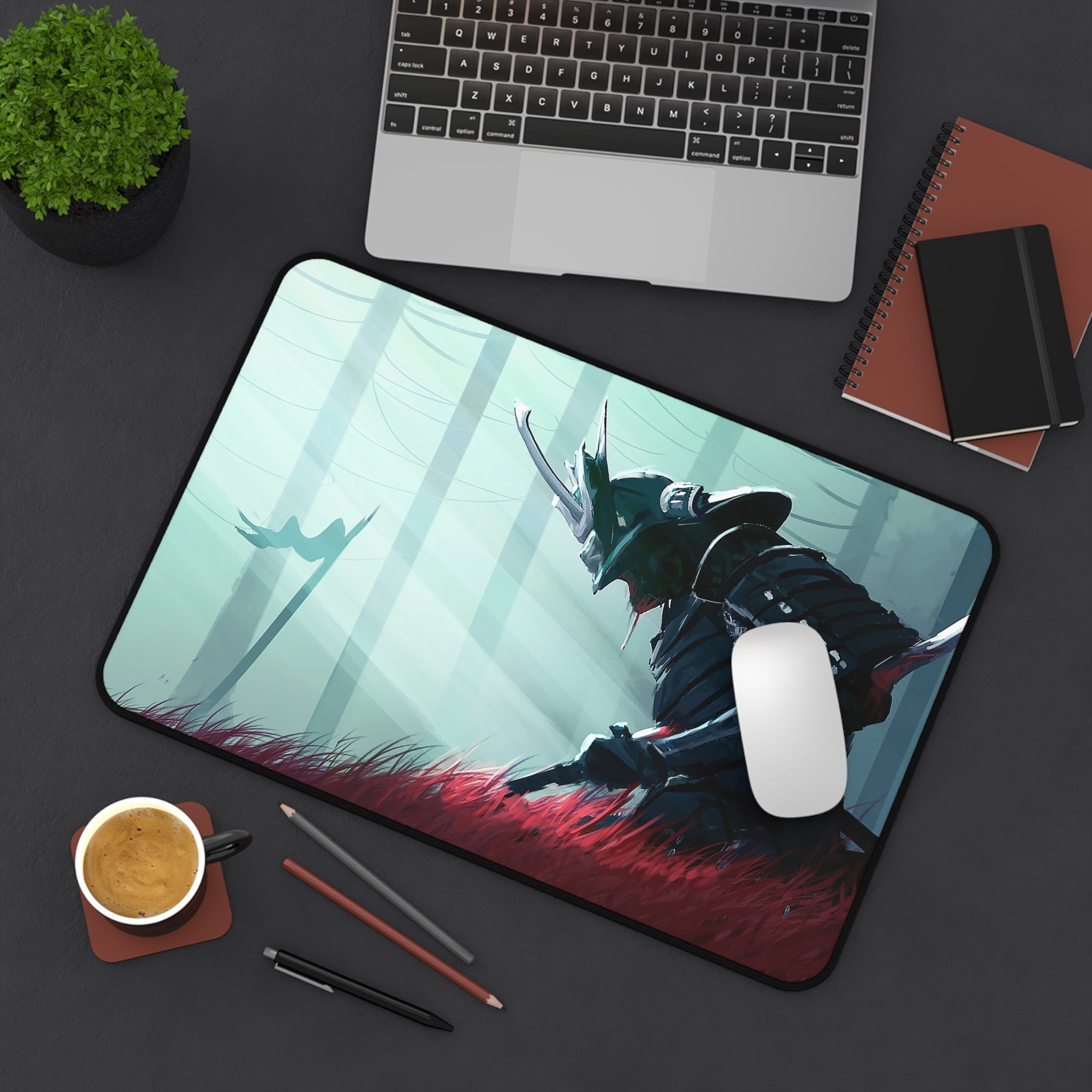 fantasy-samurai-warrior-hara-kiri-mouse-pad-japanese-katana-samurai-warrior-with-armor-desk-mat-japanese-anime-samurai-desk-p