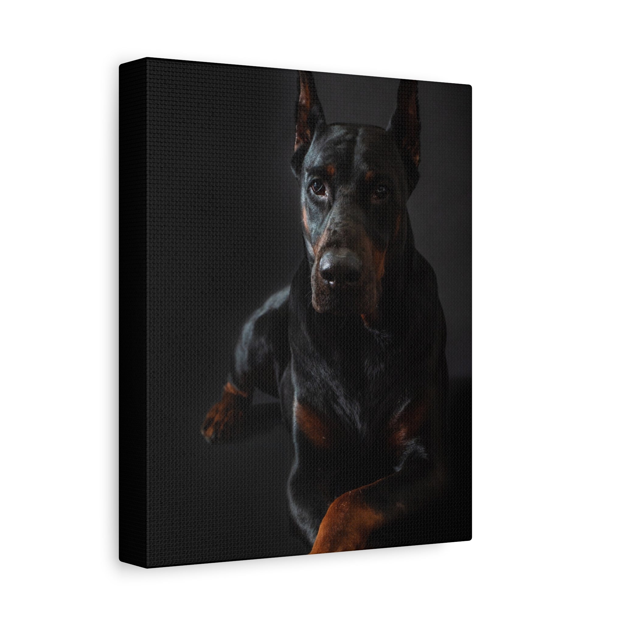canvas-print-doberman-dog-wall-art-home-decor-office-decor-stretched-matte-canvas-1-25-gift-for-dog-lovers-animal-artwork-pet