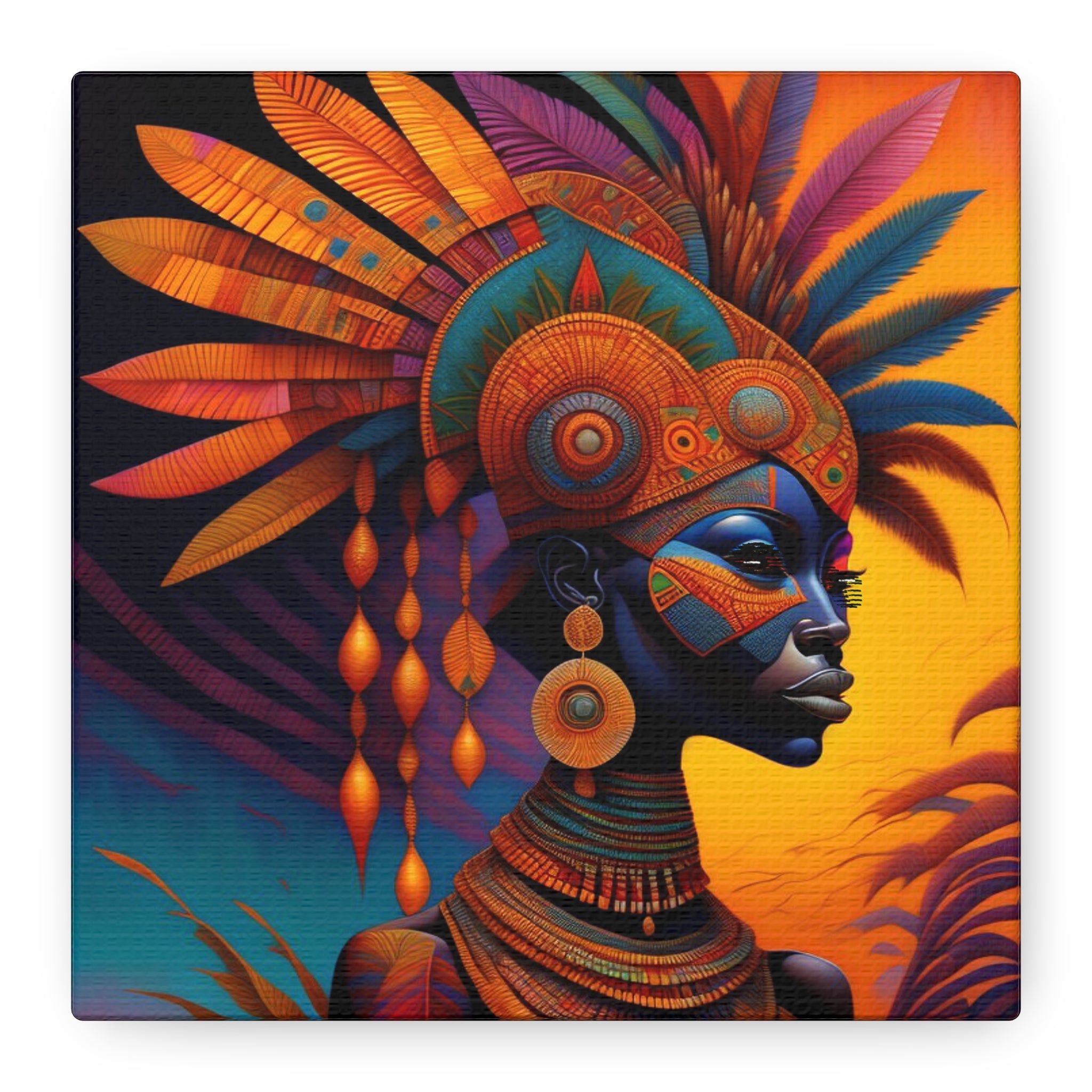 canvas-wall-art-traditional-african-woman-african-portrait-afrocentric-home-decor-tribal-art-african-american-art-ethnic-wall