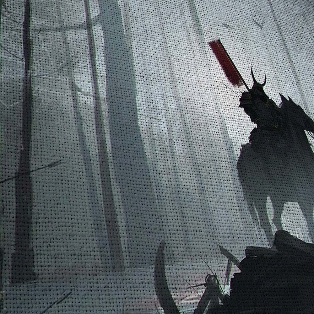 samurai-samurai-warrior-fantasy-katana-5-piece-canvas-wall-art-samurai-art-extra-large-wall-art-samurai-poster-5-piece-5-pane