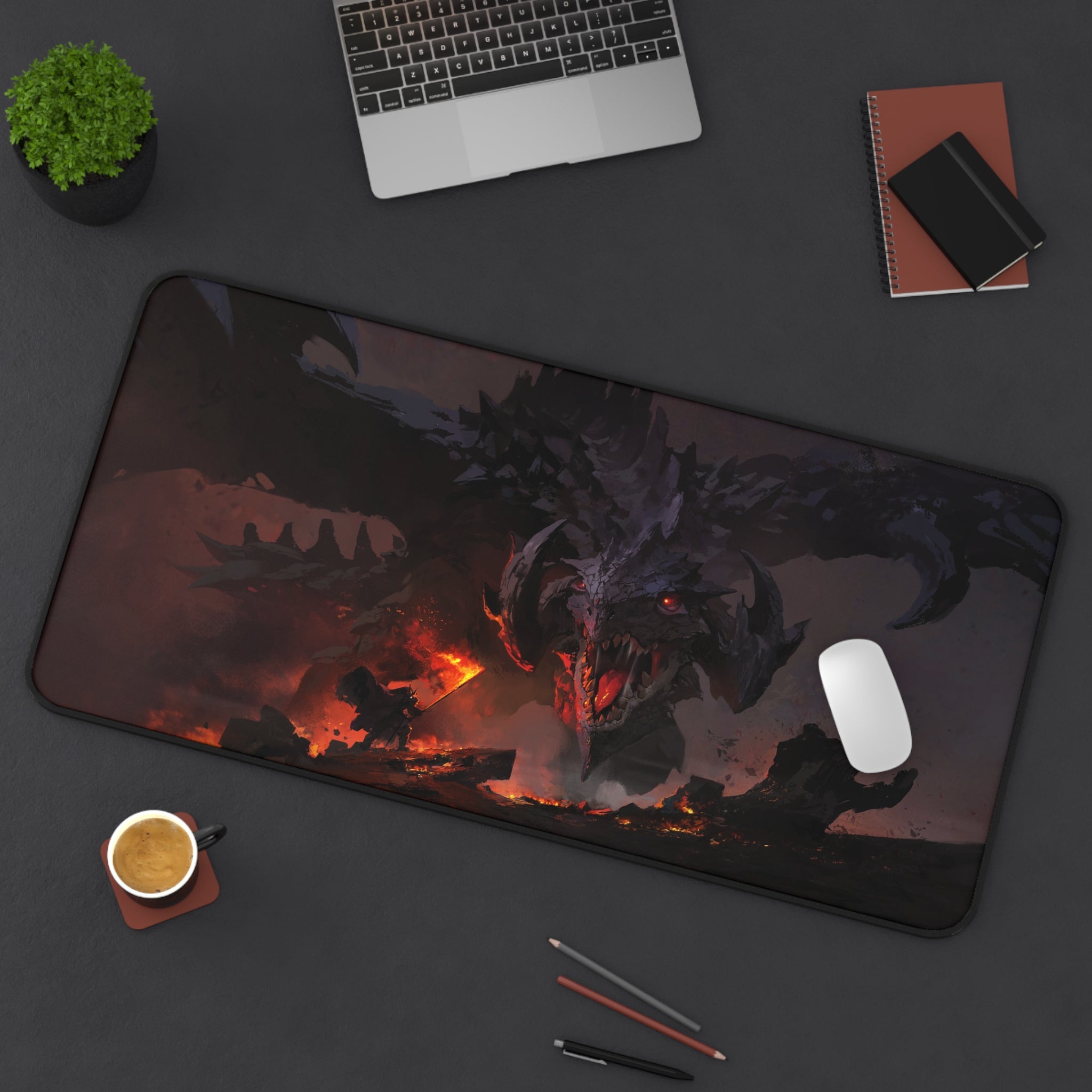 fantasy-dragon-mouse-pad-knight-xlarge-desk-pad-for-gaming-and-work-colorful-anime-dragon-desk-mat-non-slip-desk-mat-for-home