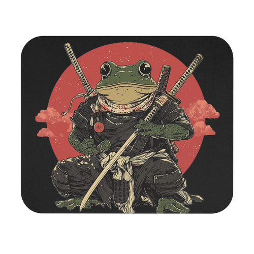 retro-vintage-ninja-frog-mouse-pad-red-sun-japanese-samurai-frog-design-ninja-warrior-black-small-mouse-pad