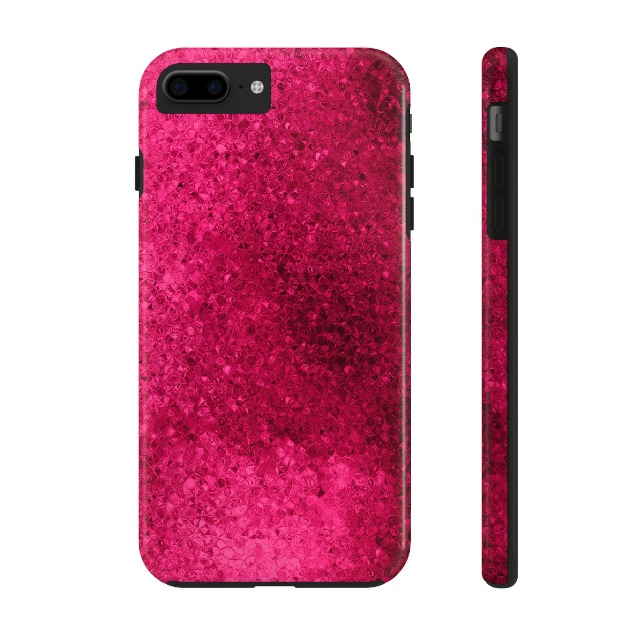 glittery-pink-barbie-iphone-tough-cases-girly-phone-covers-protective-smartphone-cases-iphone-15-16-pro-max-trendy-pink-phone