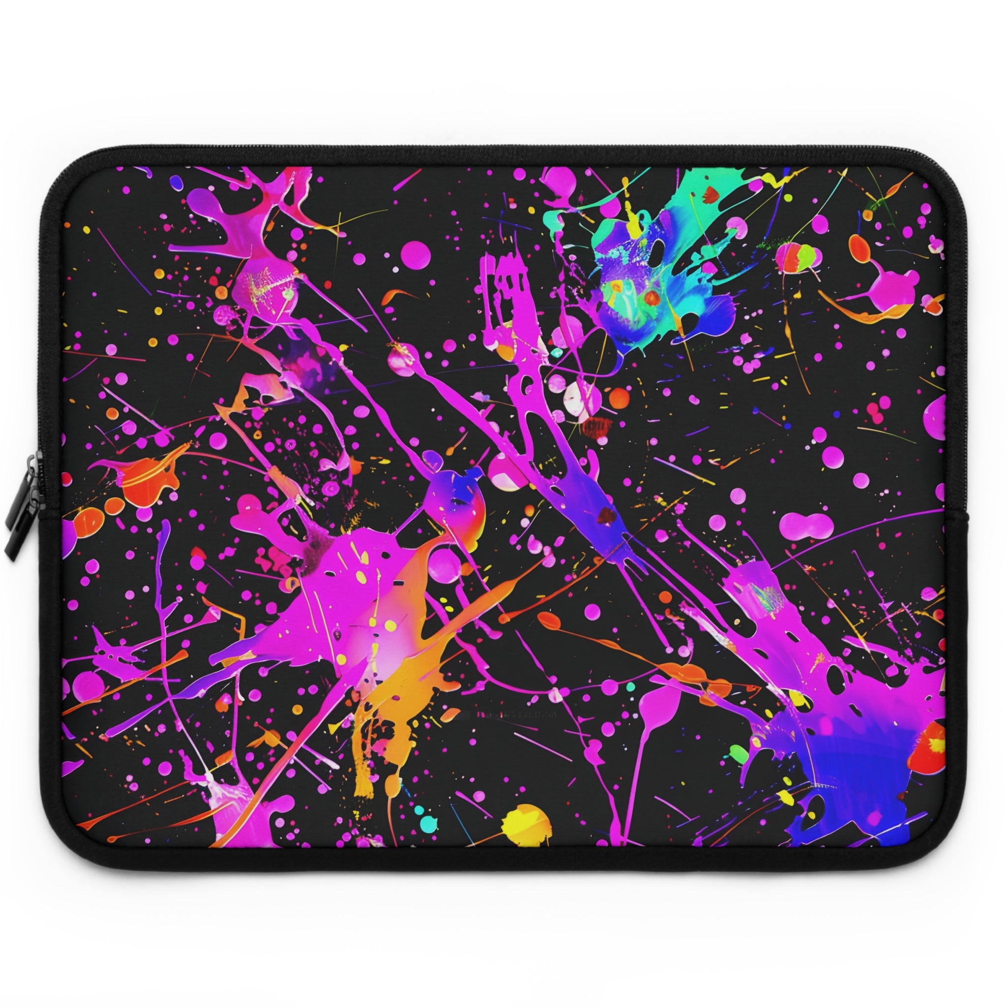 neon-abstract-paint-splatter-laptop-sleeve-pink-macbook-air-sleeve-unique-tech-accessories-colorful-laptop-case-computer-cove