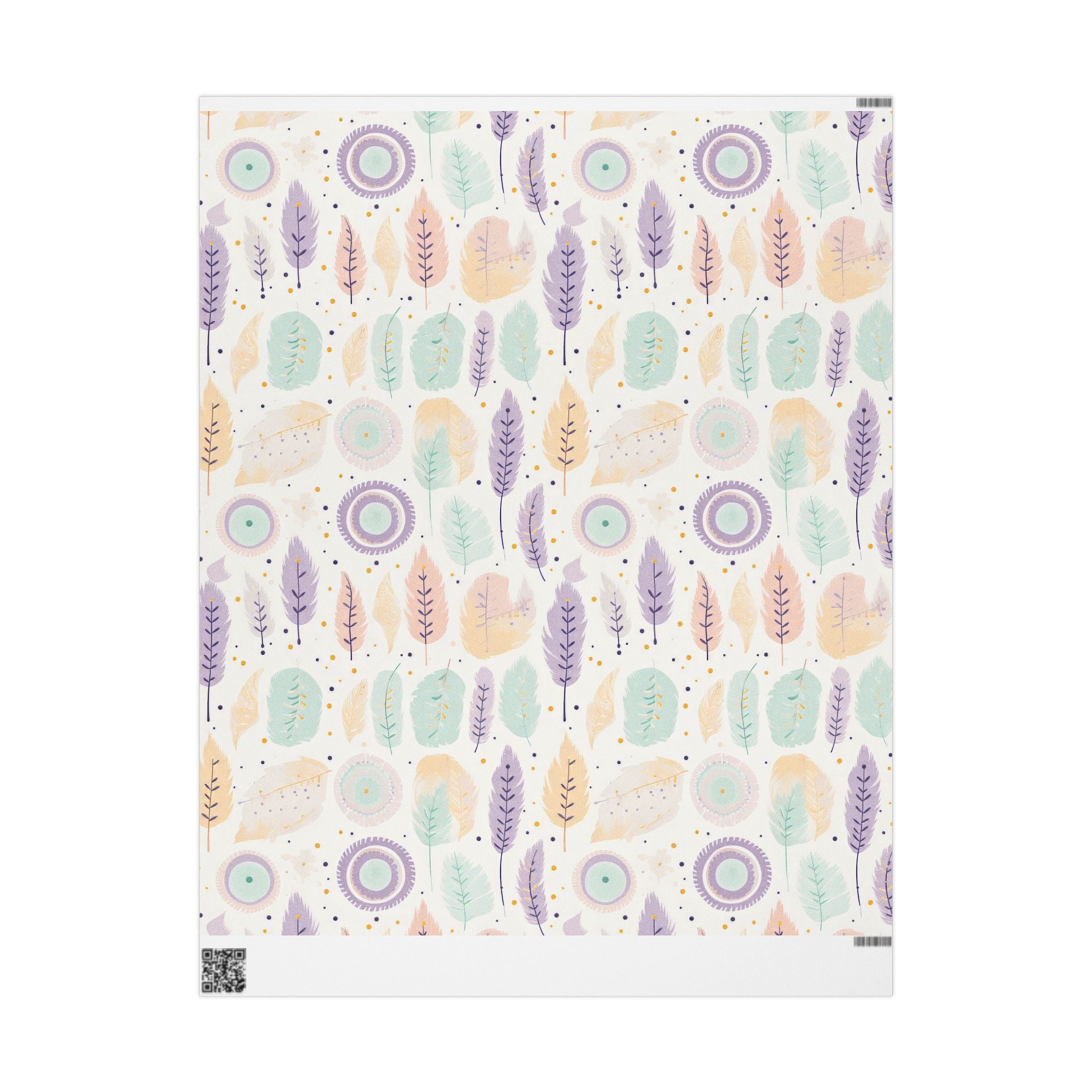 boho-wrapping-papers-pastel-gift-wrap-roll-for-birthday-unique-bohemian-design-holiday-present-wrap-scandinavian-style-packag