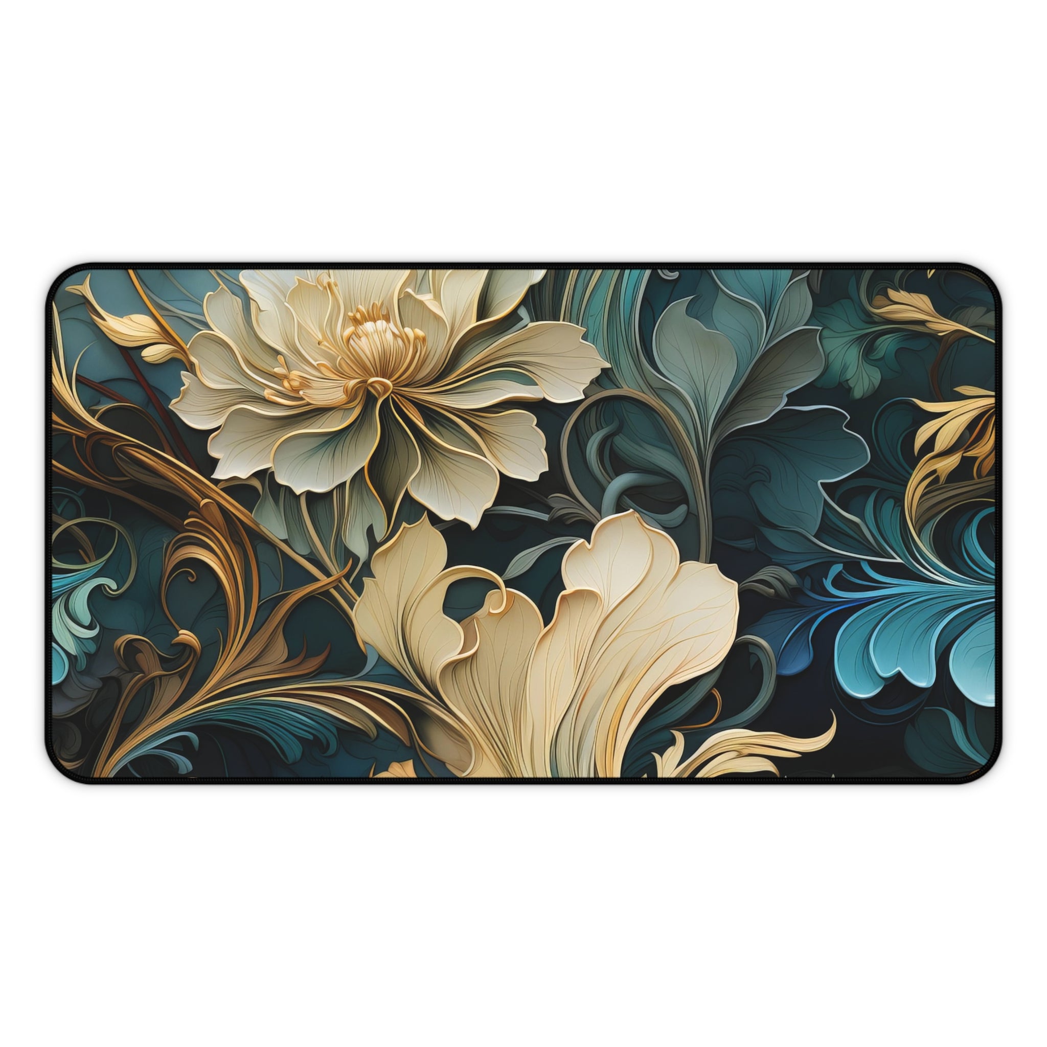 textured-art-nouveau-yellow-blue-floral-desk-pad-large-mouse-pad-for-computer-elegant-vintage-workspace-decor-non-slip