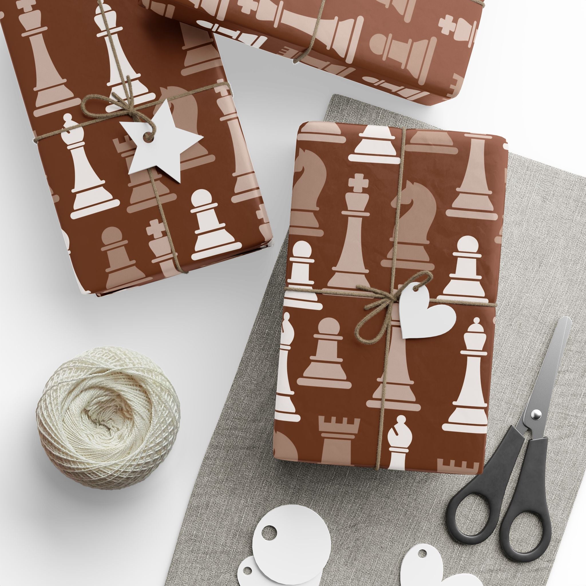 chess-gift-wrapping-papers-black-and-white-wrapping-roll-unique-holiday-present-wrap-game-lover-party-supplies-decorative-pap