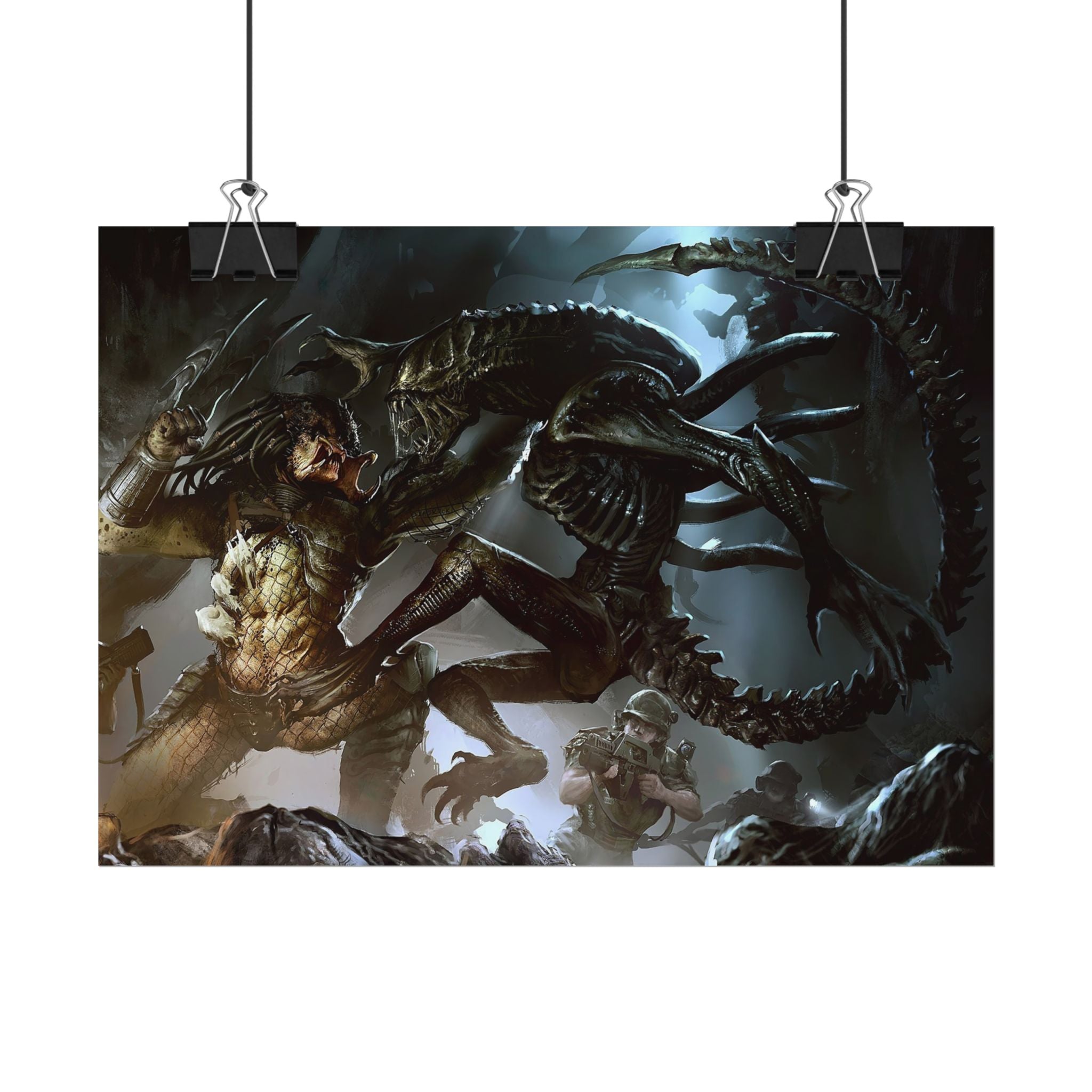 predator-alien-poster-print-xenomorph-si-fi-home-decor-movie-poster-pretador-fantasy-art