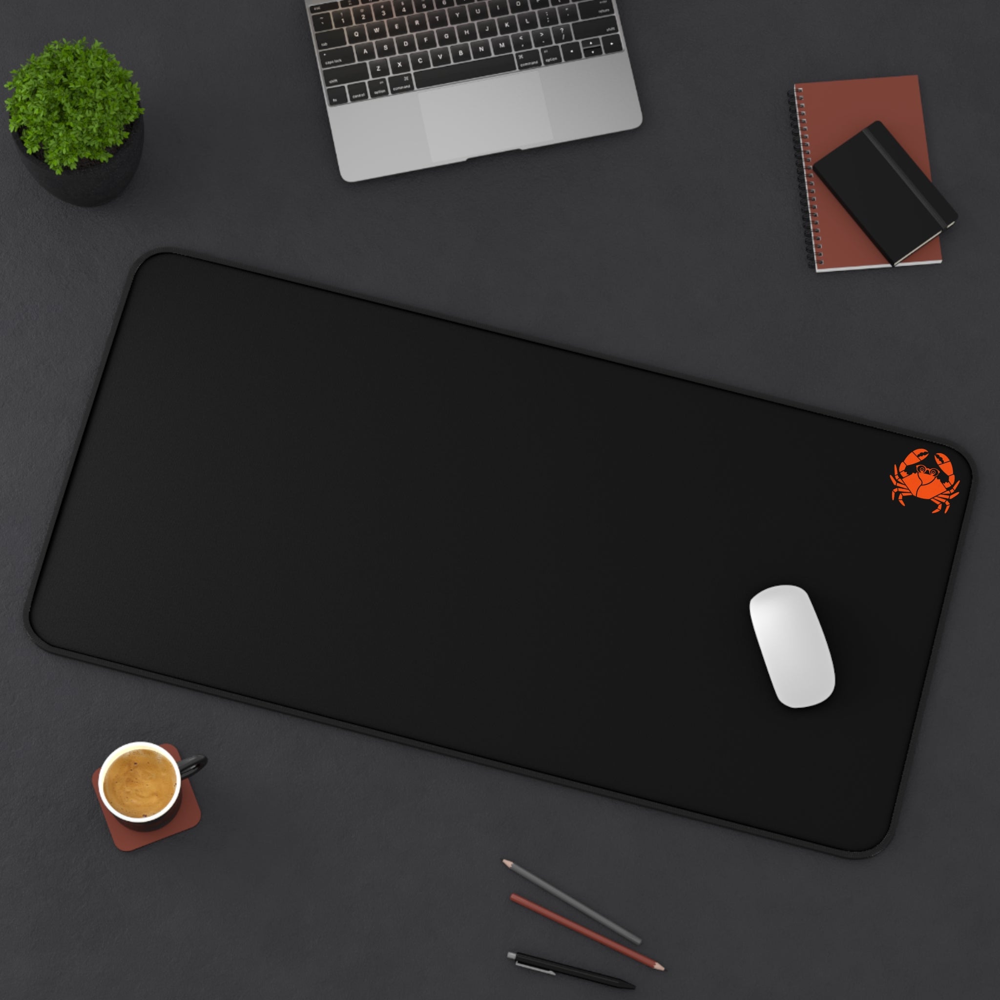 geekcrab-logo-black-mousepad-desk-mat-large-gaming-desk-pad-black-desk-pad