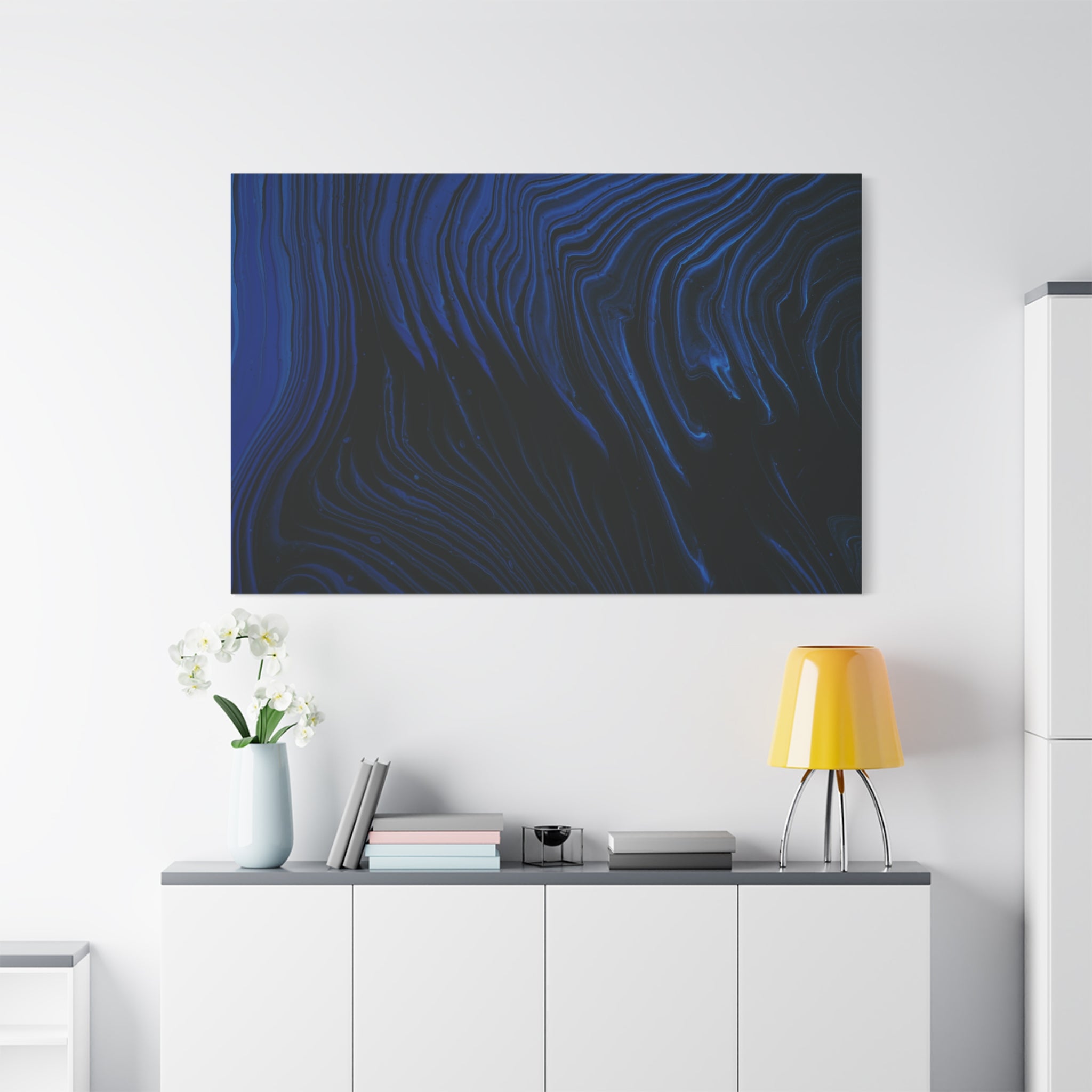canvas-wall-art-navy-blue-abstract-canvas-print-home-decor-office-wall-art-navy-blue-aesthetic-decor-blue-room-decor-abstract