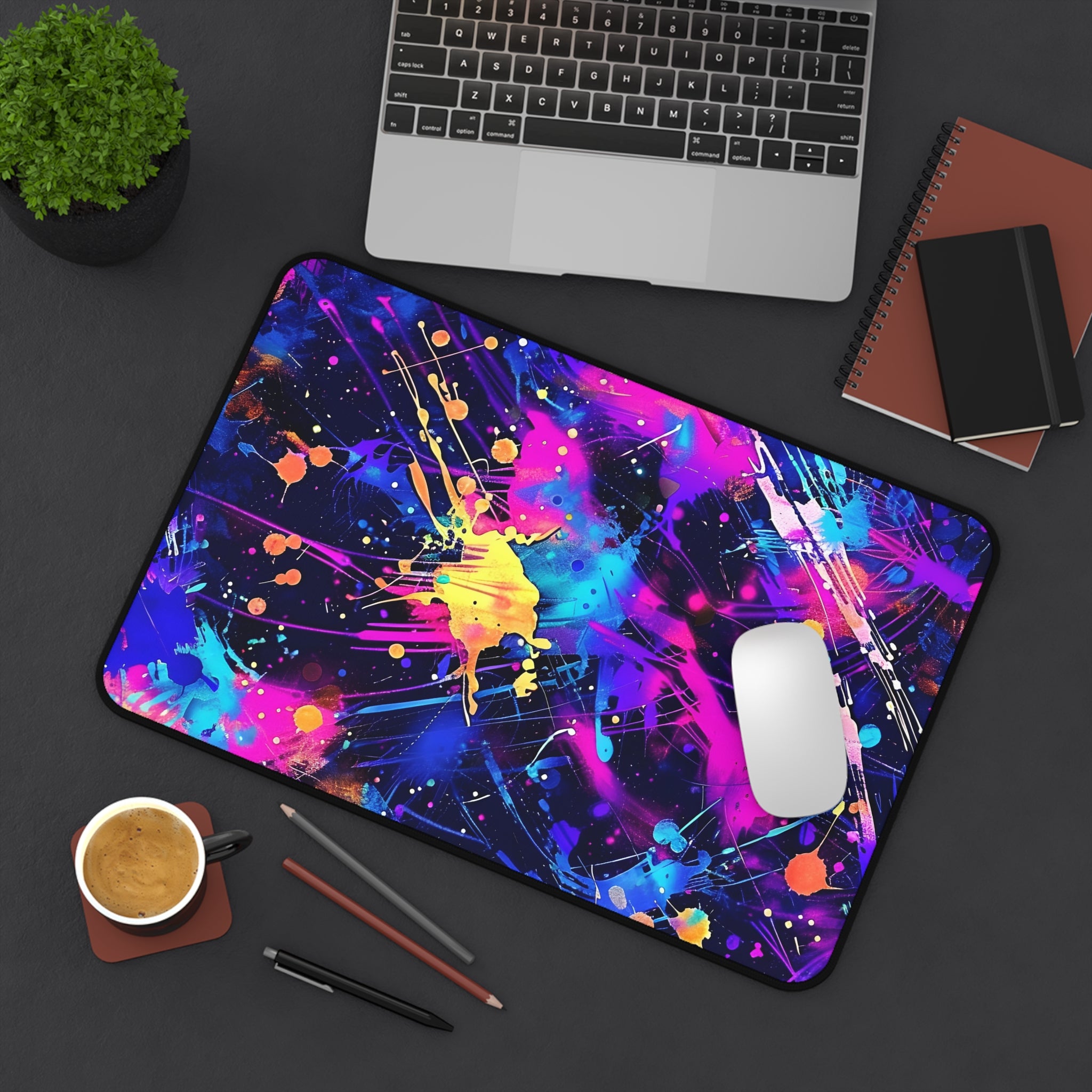 neon-colors-abstract-paint-splatter-desk-mat-colorful-large-gaming-mouse-pad-work-from-home-desk-accessory-desk-pad