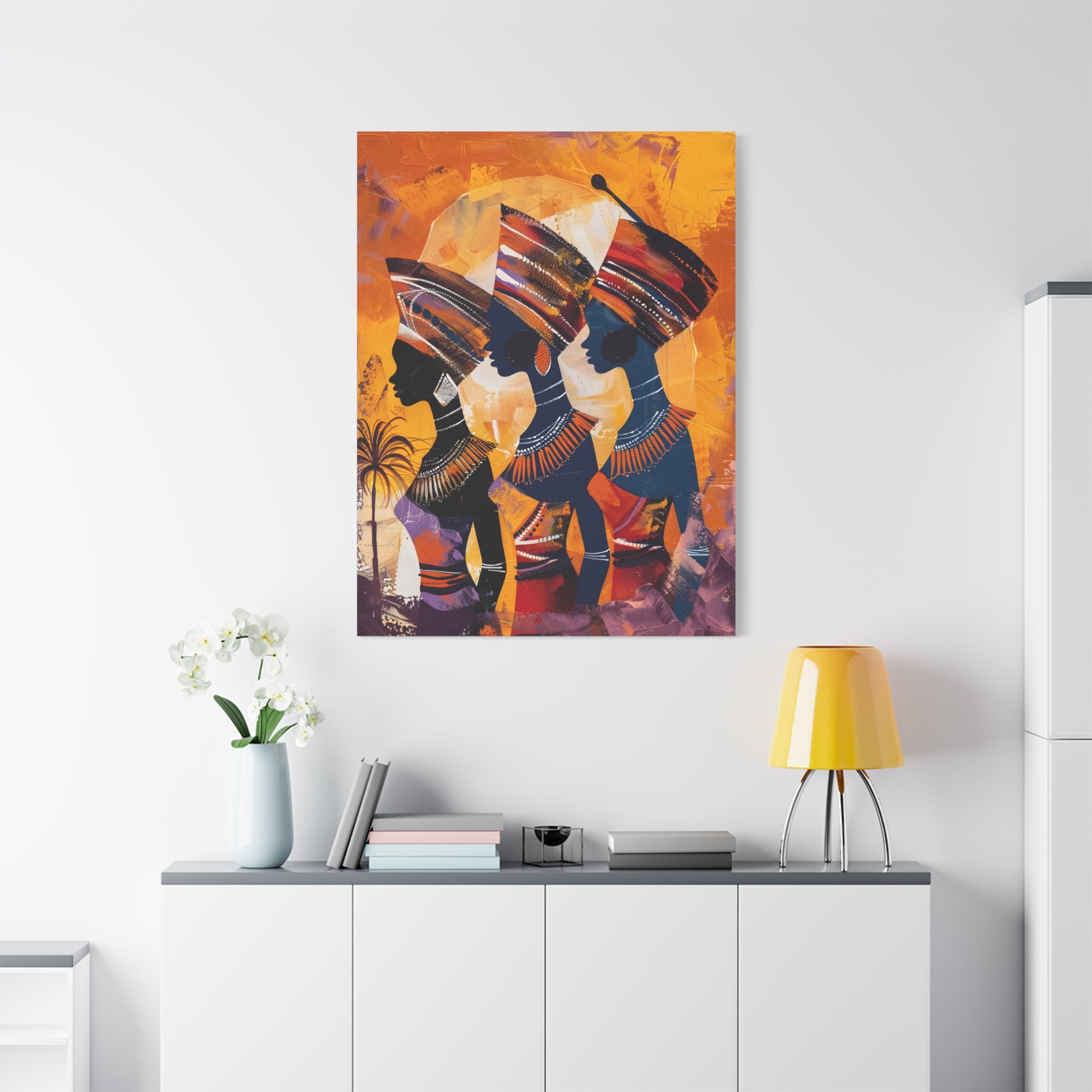 canvas-wall-art-traditional-african-woman-african-portrait-afrocentric-home-decor-tribal-art-african-american-art-ethnic-wall