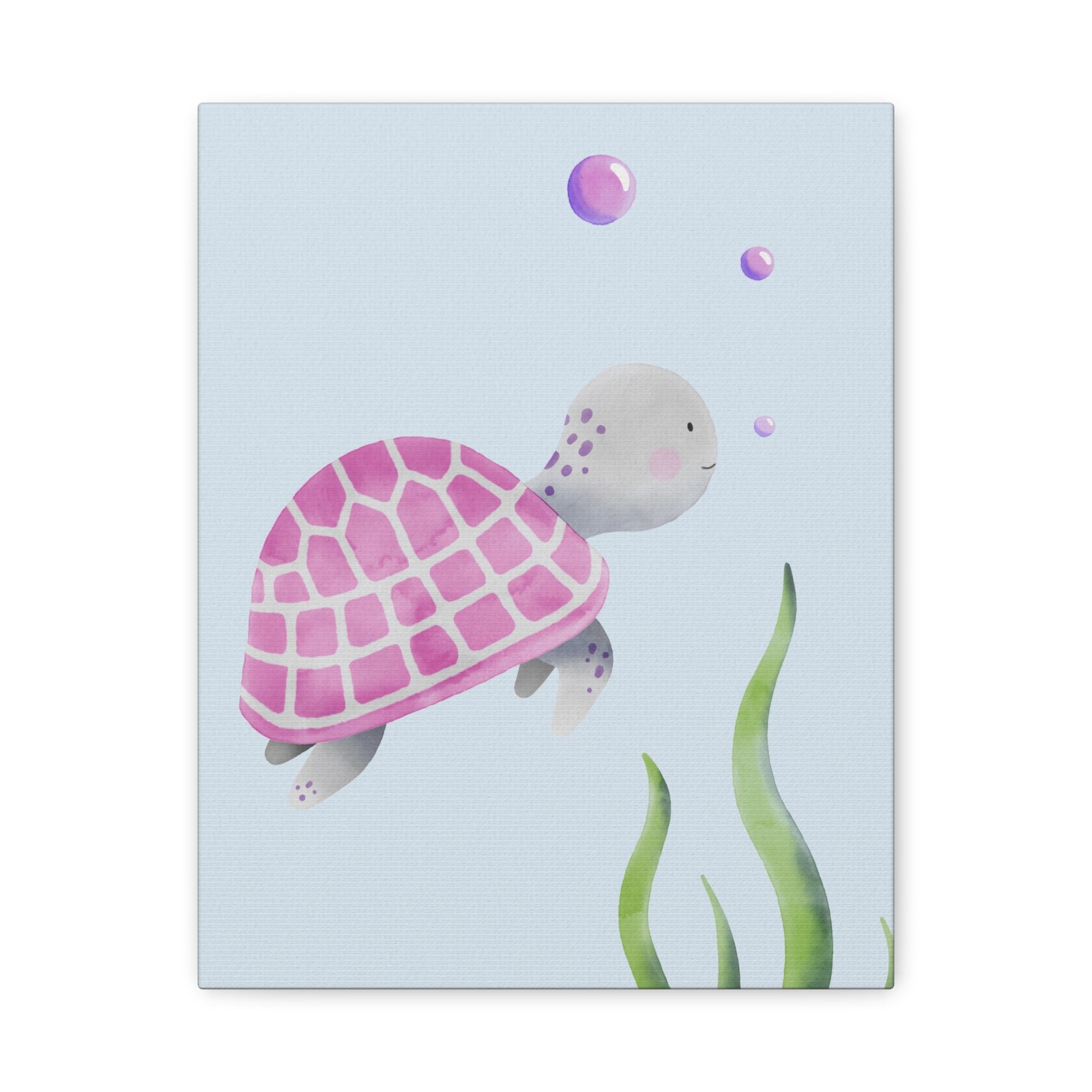 canvas-wall-art-cute-sea-turtle-nursery-decor-baby-sea-turtle-print-nursery-art-cute-sea-turtle-decoration-baby-nursery-cute-