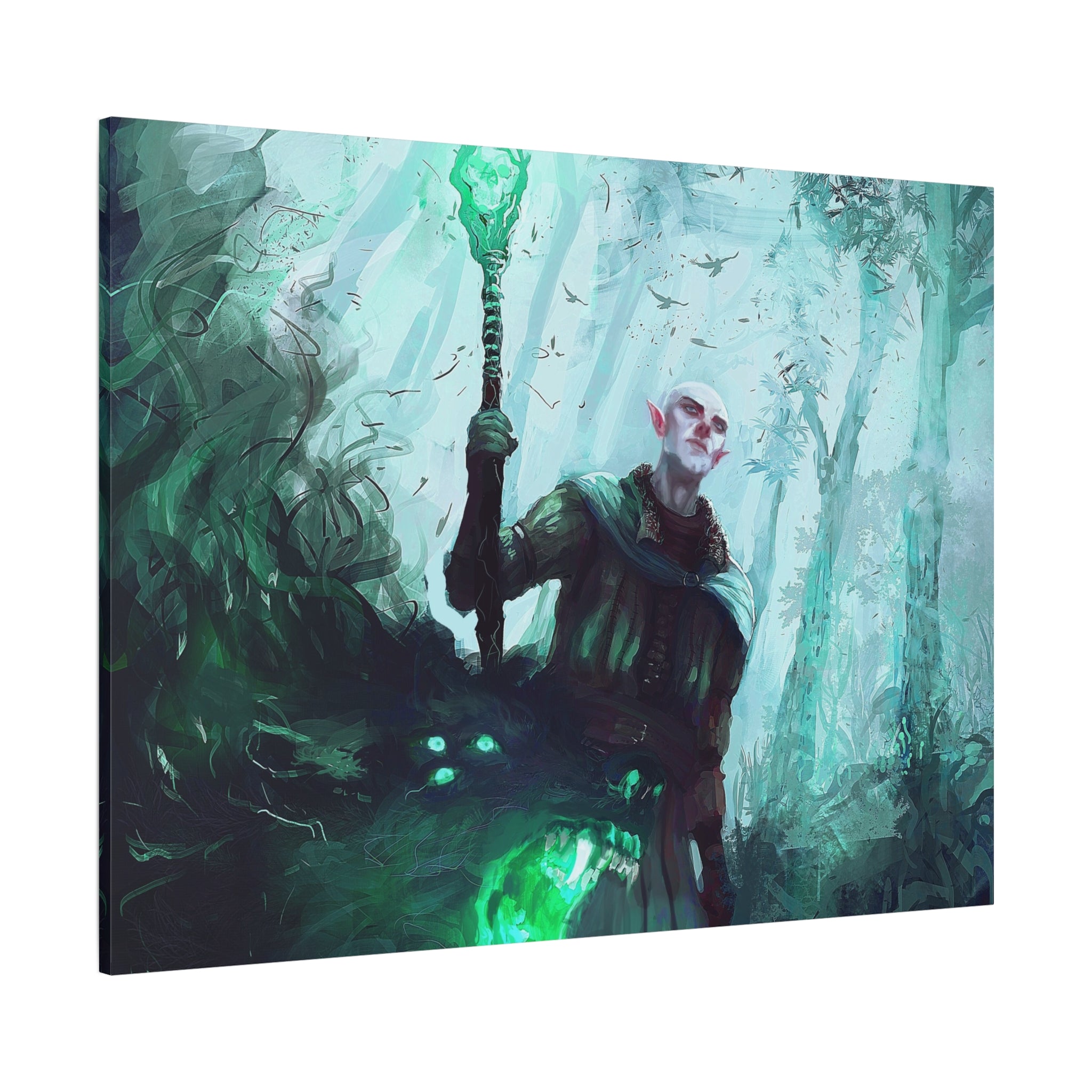Dragon Age Solas Canvas Art - Fantasy Decor for Gamers, Gaming Wall Decor, Dragon Age Inquisitions Canvas Print