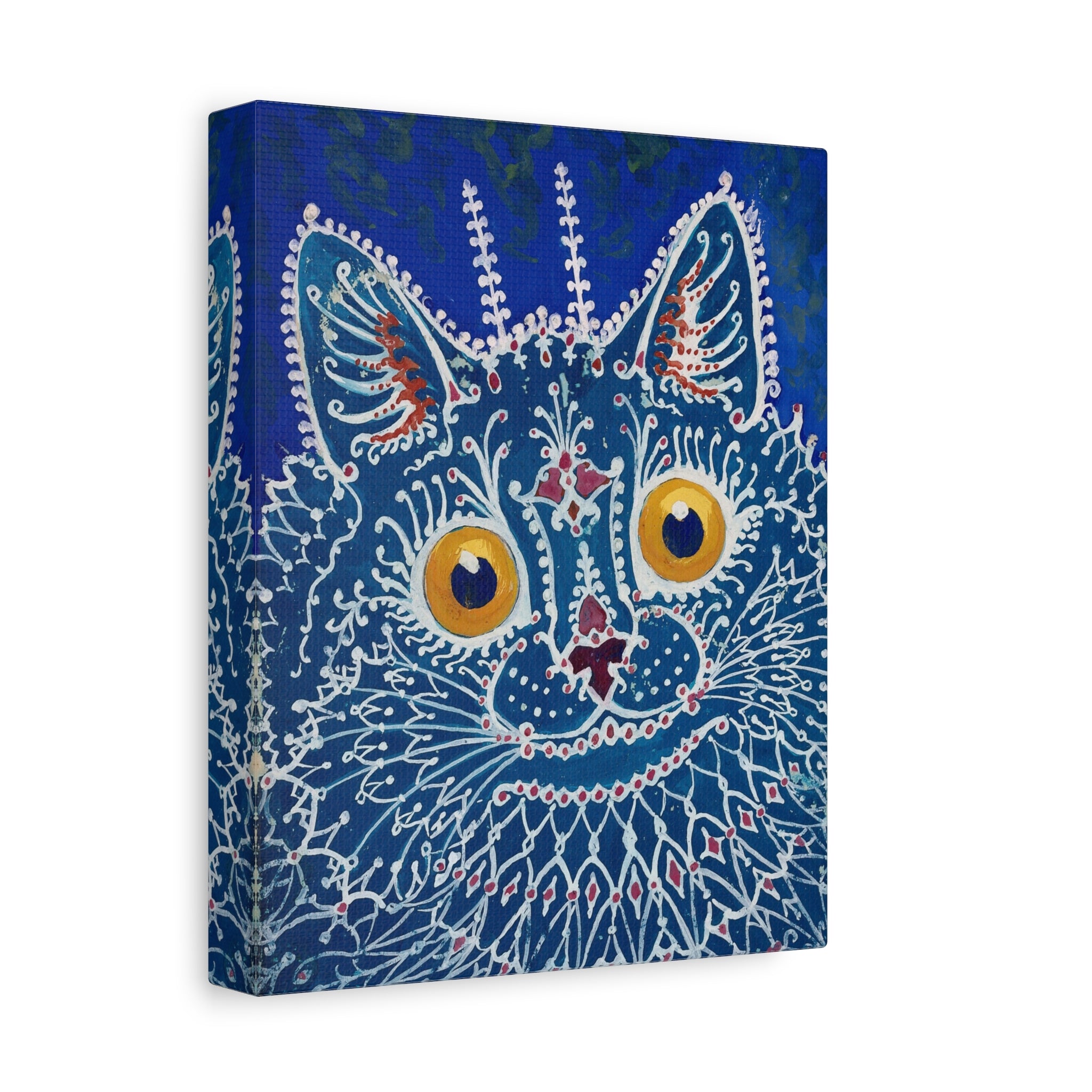 canvas-print-louis-wain-cat-gothic-style-gouache-art-large-wall-decor-matte-stretched-home-office-decoration-unique-cat-print