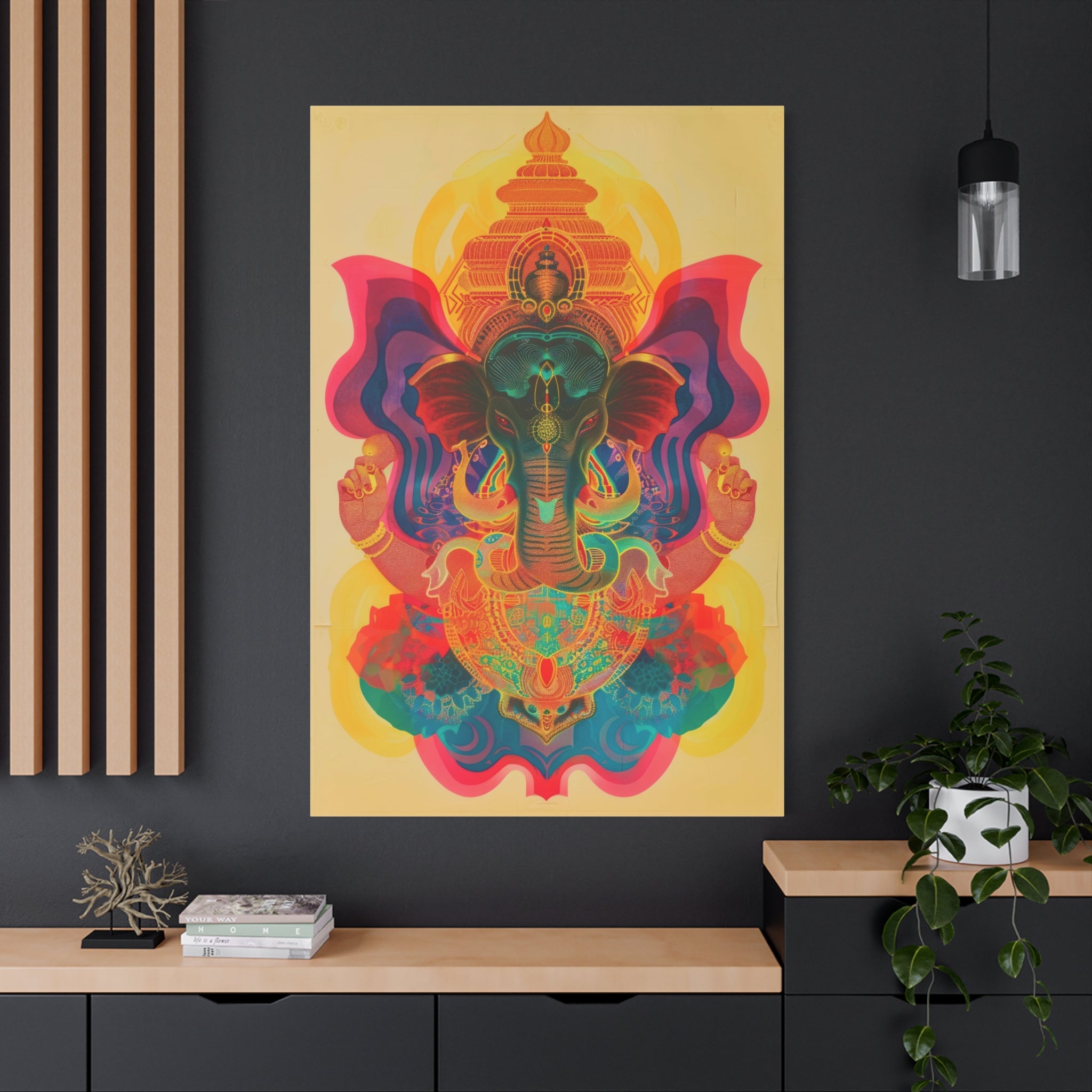 colorful-ganesha-canvas-print-wall-art-decor-spiritual-home-decor-lord-ganesha-deity-art-hindu-god-painting-ethnic-wall-hangi