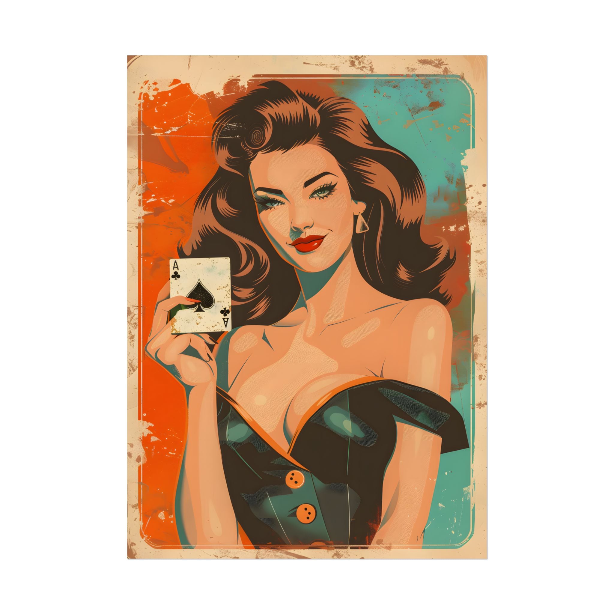 vintage-pin-up-girl-poster-print-ace-of-spades-playing-card-poster-wall-art-retro-pinup-poster-pin-up-illustration-wall-decor