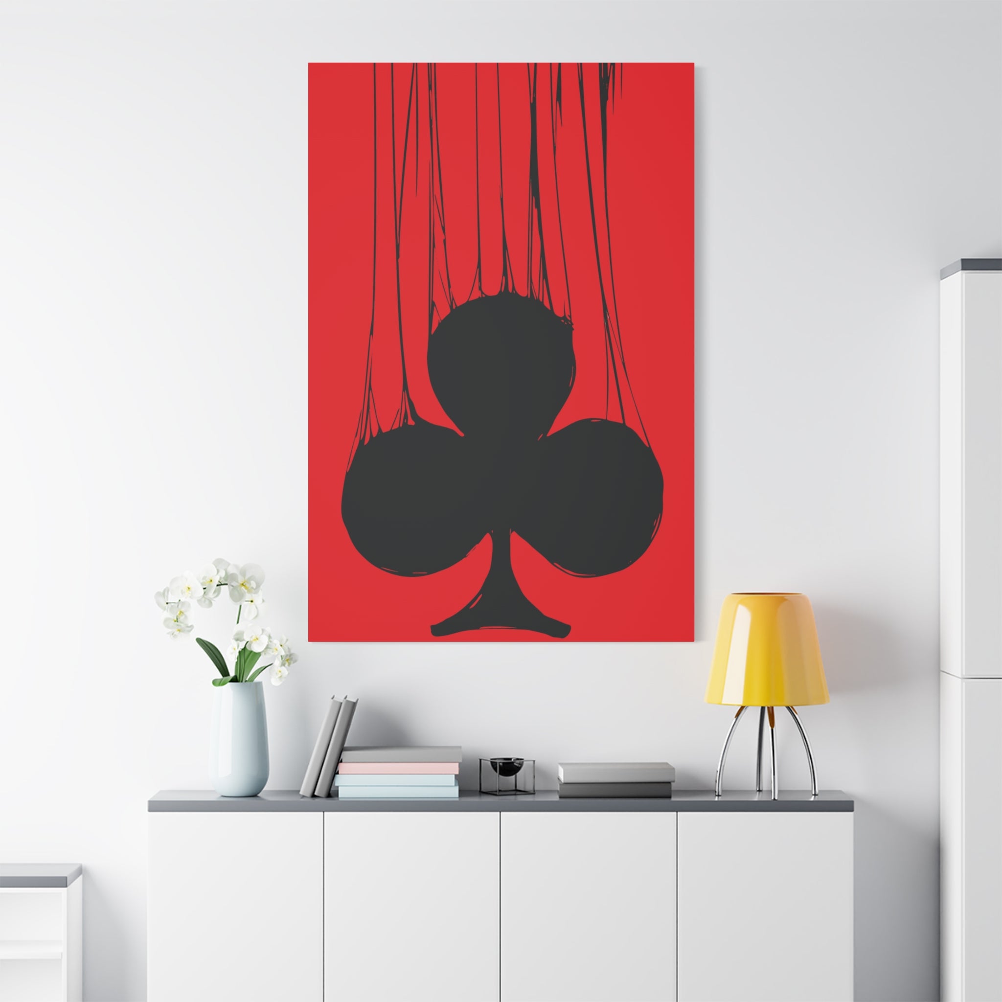 canvas-print-playing-cards-clubs-wall-art-for-gamble-lovers-stretched-matte-canvas-living-room-decor-home-decor-gift