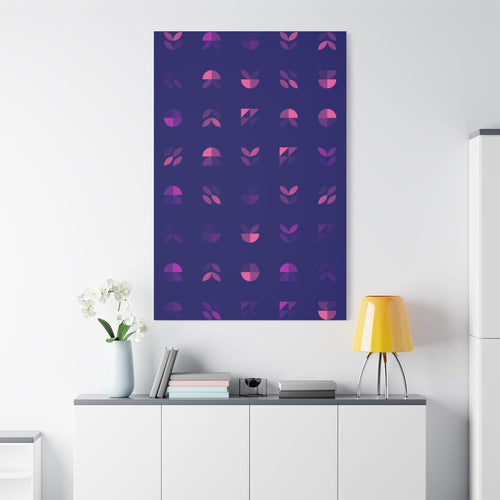 canvas-print-colorful-geometric-wall-art-matte-canvas-stretched-navy-blue-home-decor-office-decor-abstract-art-modern-art-uni