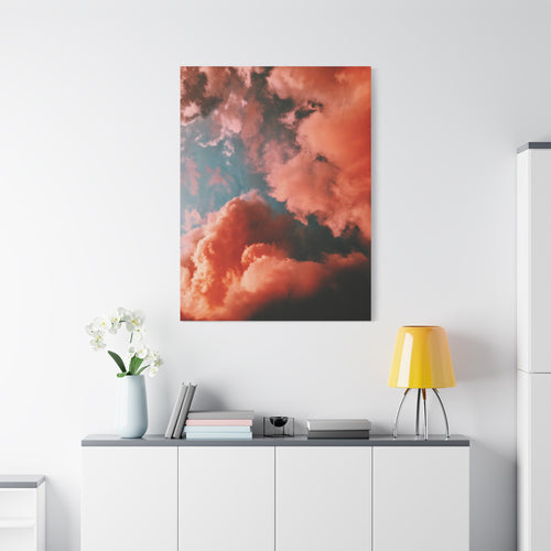 canvas-print-pinkish-cloude-sunset-pink-wall-art-matte-stretched-canvas-artwork-home-decor-room-decoration-wall-hanging