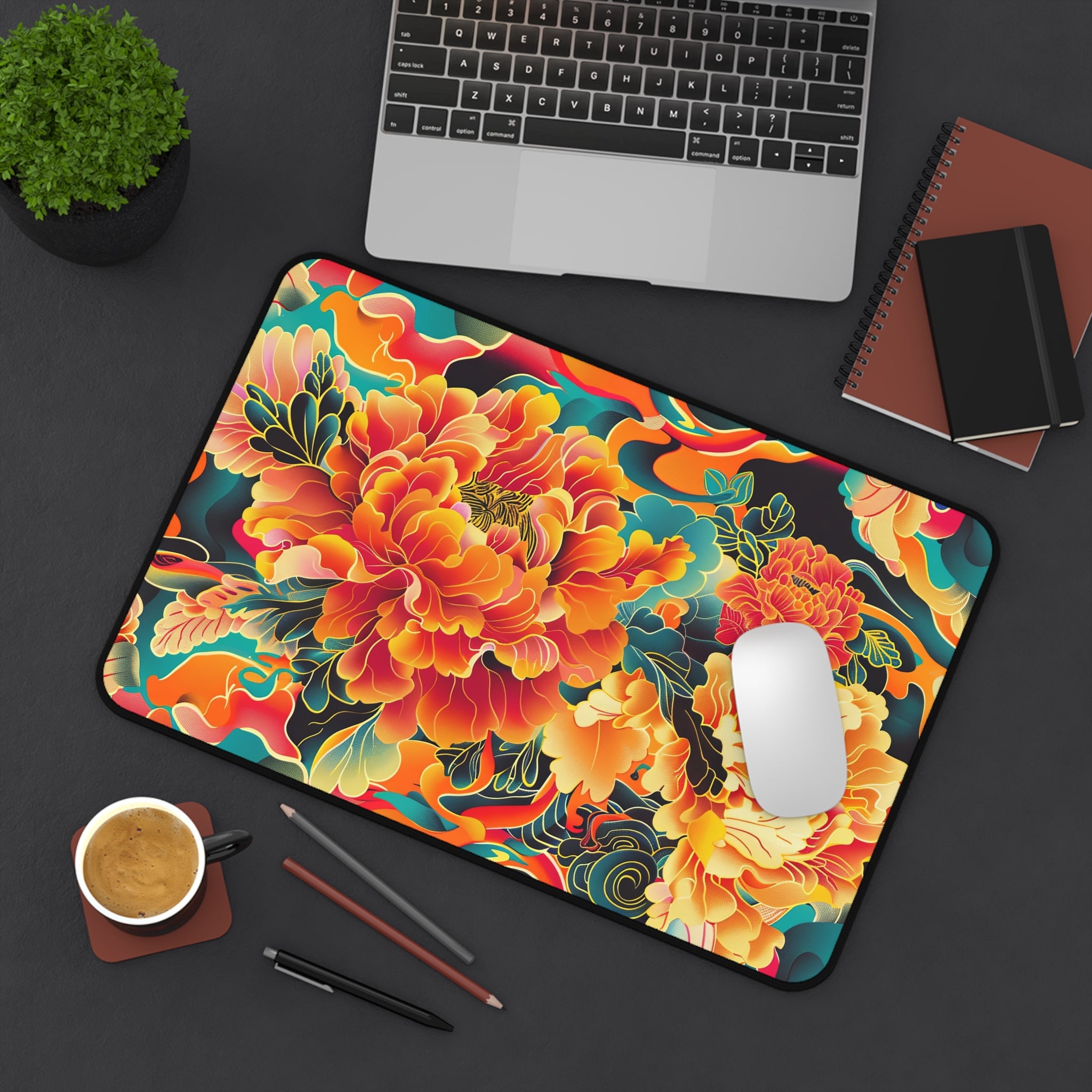 retro-japanese-art-gaming-mousepad-desk-mat-cool-desk-accessories-unique-japandi-desk-decor-gaming-desk-pad-orange-japanese-d