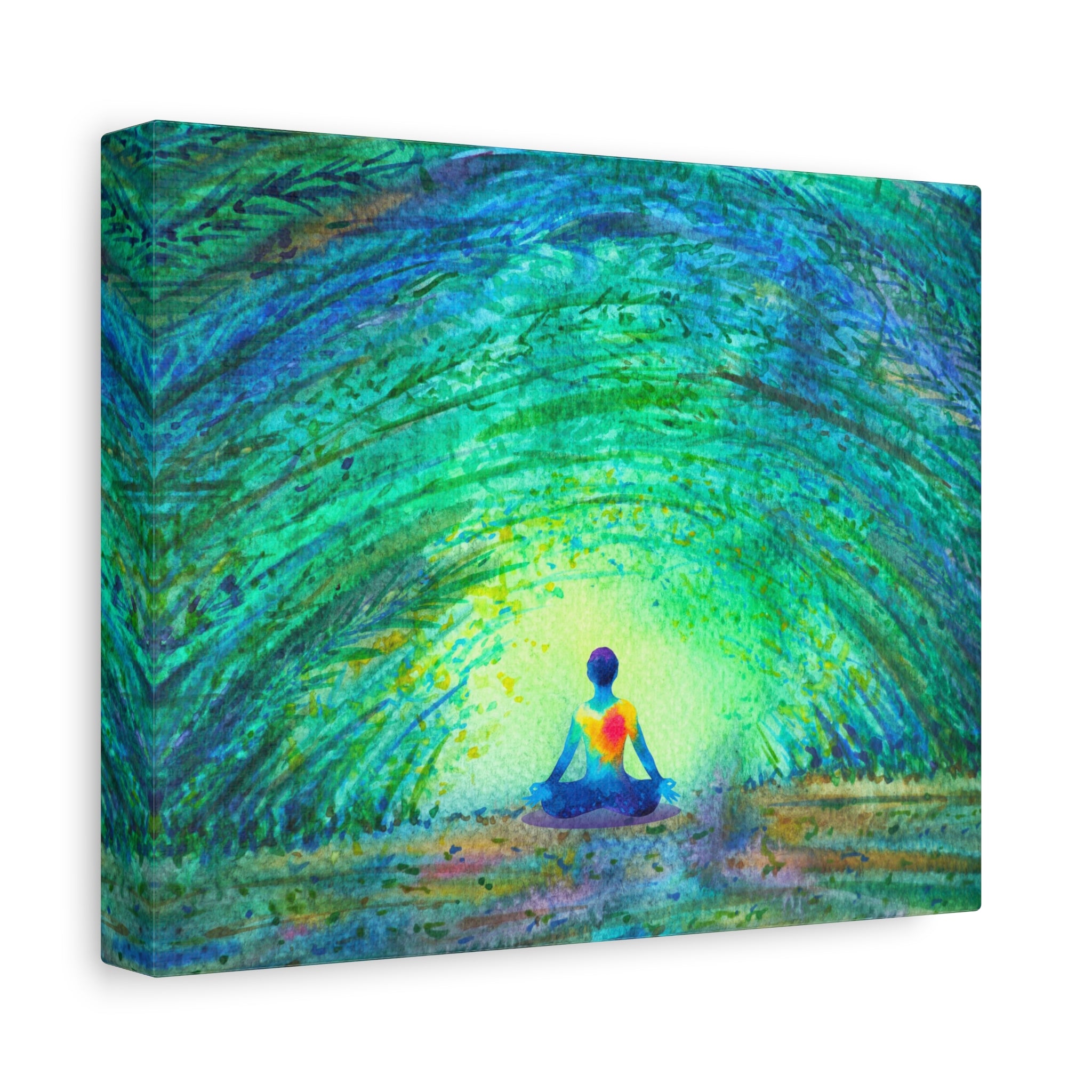 canvas-wall-art-yoga-nature-peace-home-decor-meditation-gift-mindfulness-painting-zen-retreat-print-living-room-decor