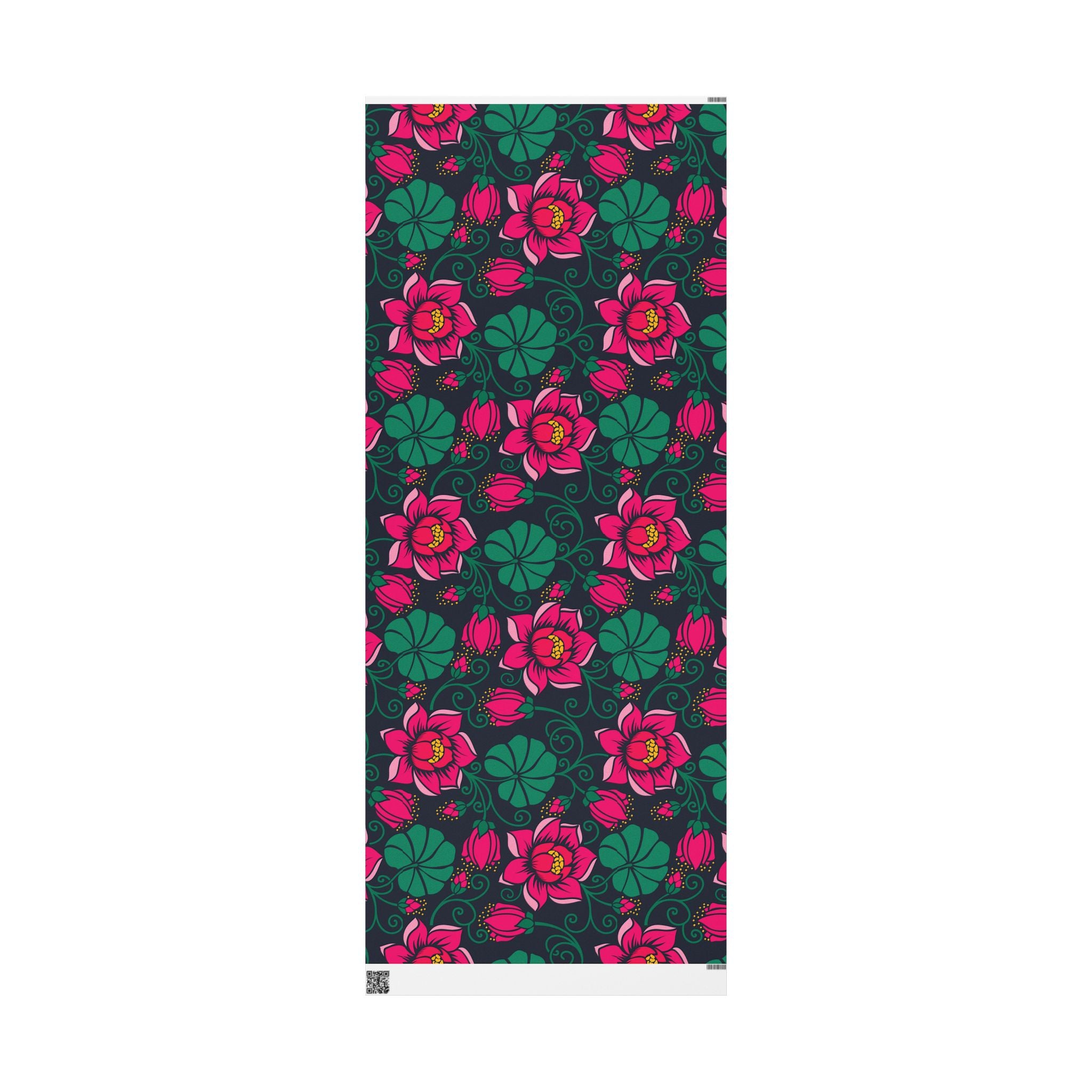 vintage-retro-pink-tulip-gift-wrap-30x72-inch-floral-design-birthday-wrapping-decorative-craft-paper-holiday-gift-wrap-elegan