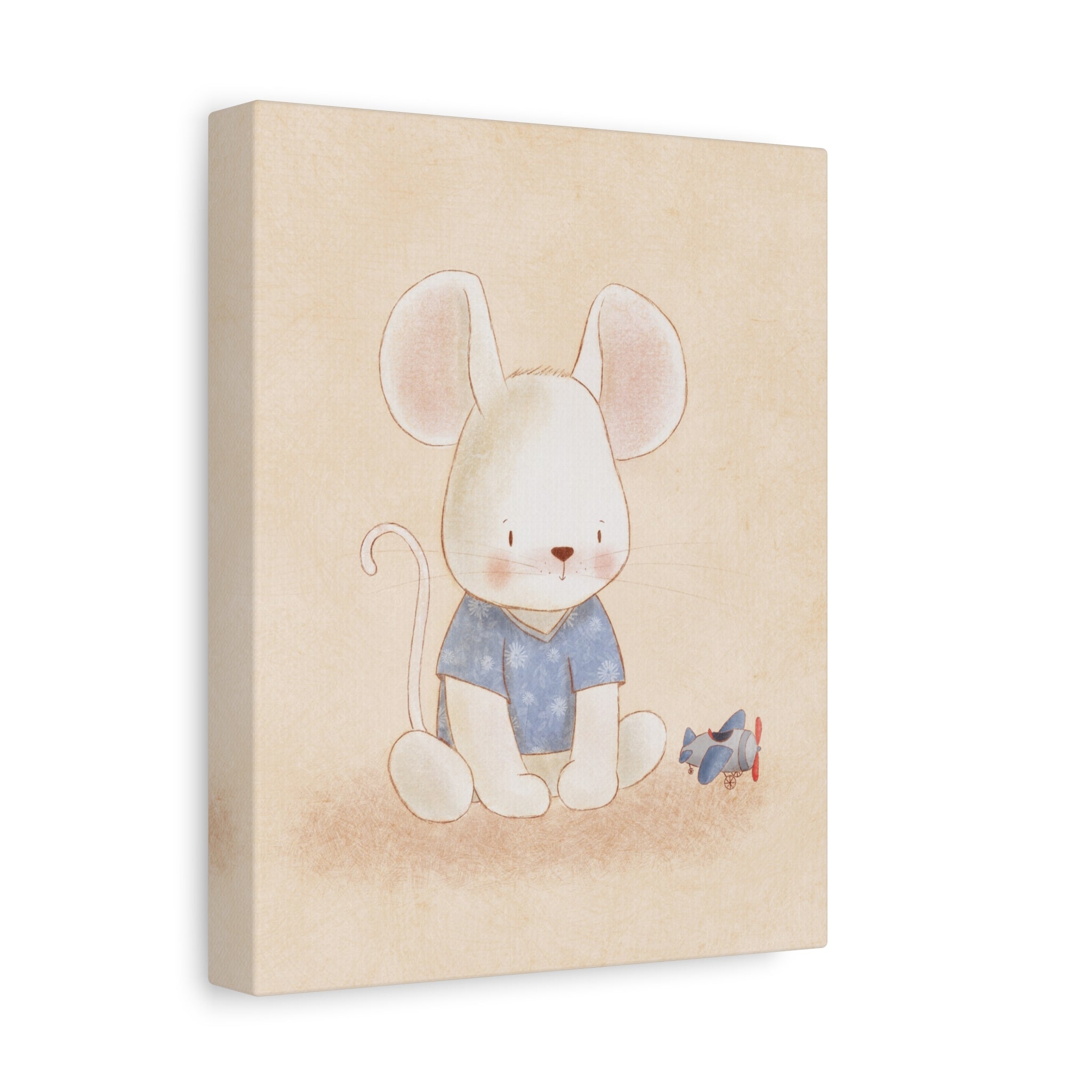 canvas-wall-art-cute-mouse-nursery-decor-baby-mouse-print-nursery-art-cute-mouse-decoration-baby-nursery-cute-animals