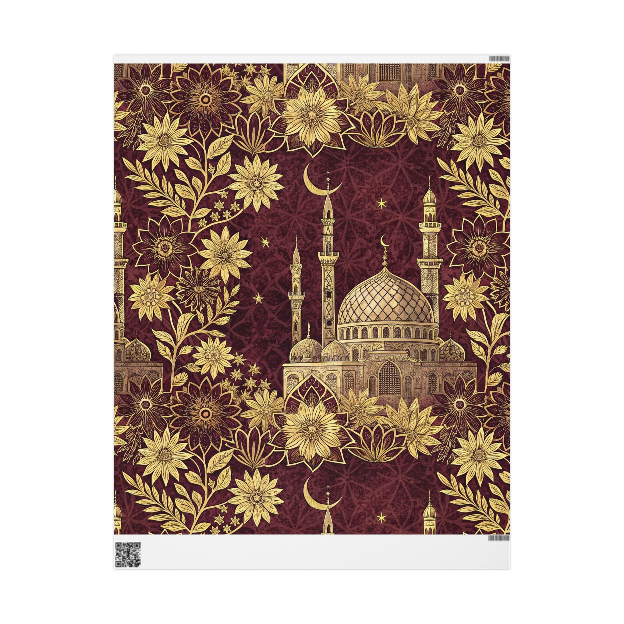 ramadan-night-wrapping-papers-islamic-celestial-gift-wrap-mosque-silhouette-eid-holiday-supplies-festive-present-packaging-re
