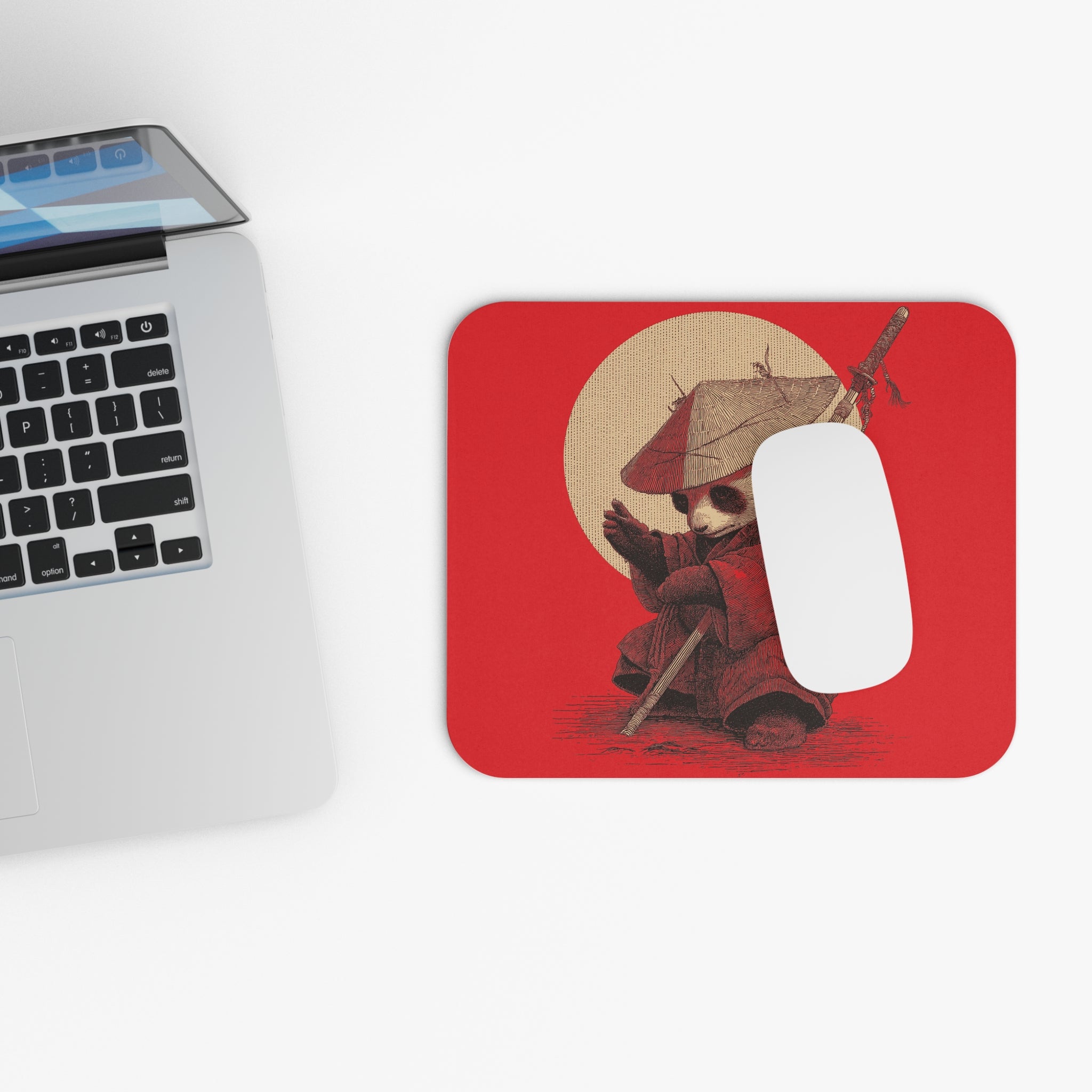 retro-vintage-ninja-panda-mouse-pad-red-sun-japanese-samurai-panda-with-katana-design-ninja-warrior-red-small-mouse-pad
