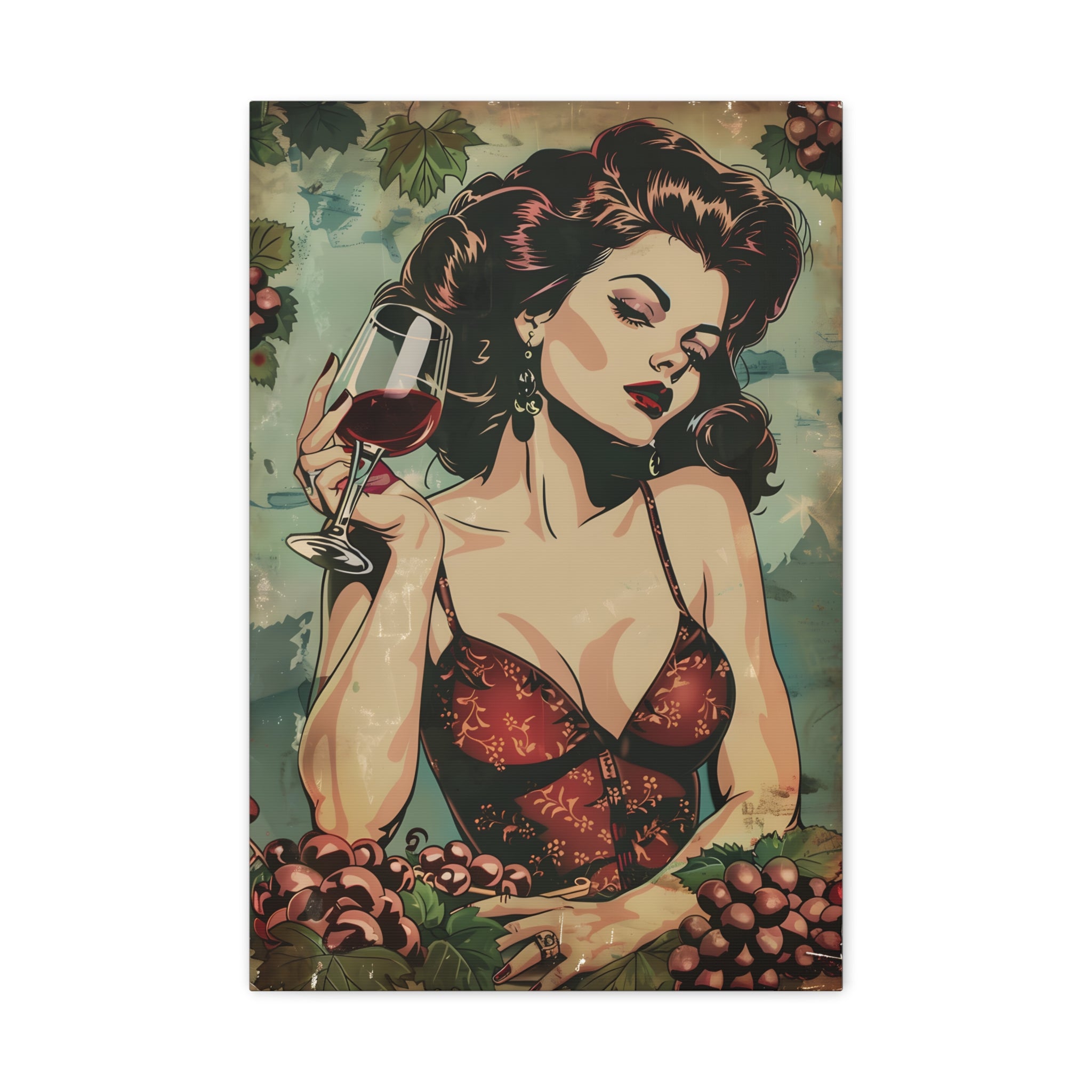 vintage-pin-up-girl-canvas-print-vine-canvas-wall-art-retro-pinup-poster-pin-up-illustration-home-decor-wall-hanging-vintage-