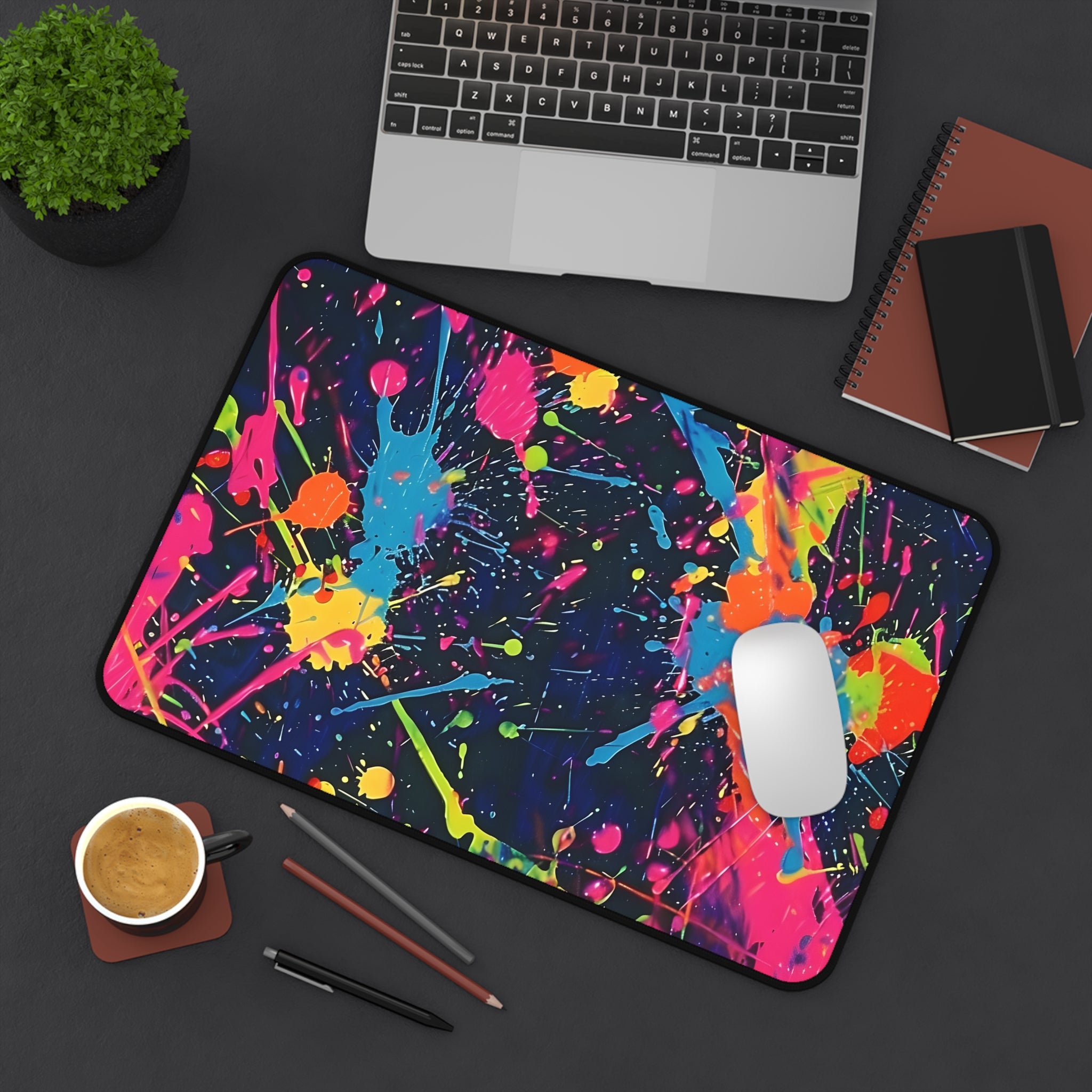 neon-abstract-paint-splatter-desk-mat-colorful-large-gaming-mouse-pad-colorful-work-from-home-desk-accessory-desk-pad