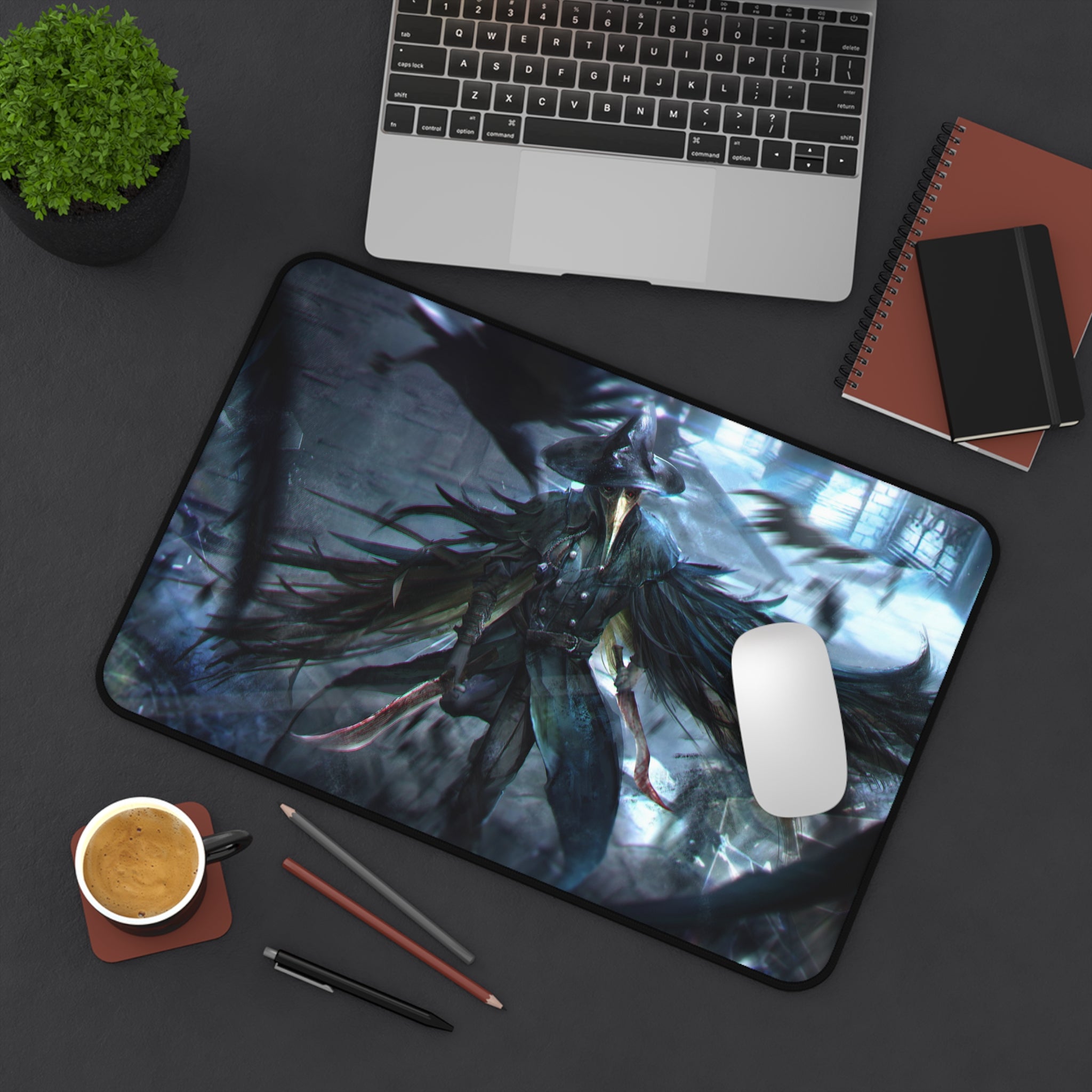 bloodborne-mouse-pad-eileen-the-crow-the-hunter-desk-pad-large-gaming-desk-mat-custom-desk-pad-protective-desk-pad