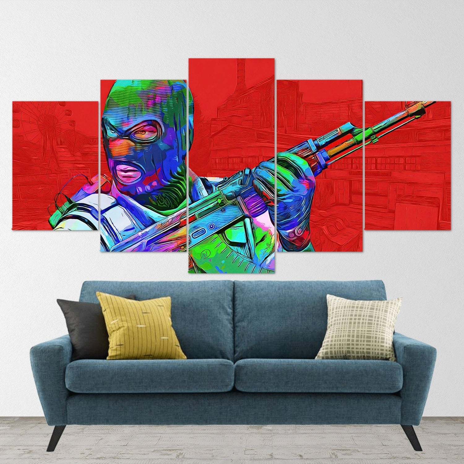 csgo-5-piece-canvas-wall-art-counter-strike-global-offensive-wall-art-csgo-poster-csgo-5-panel-gift
